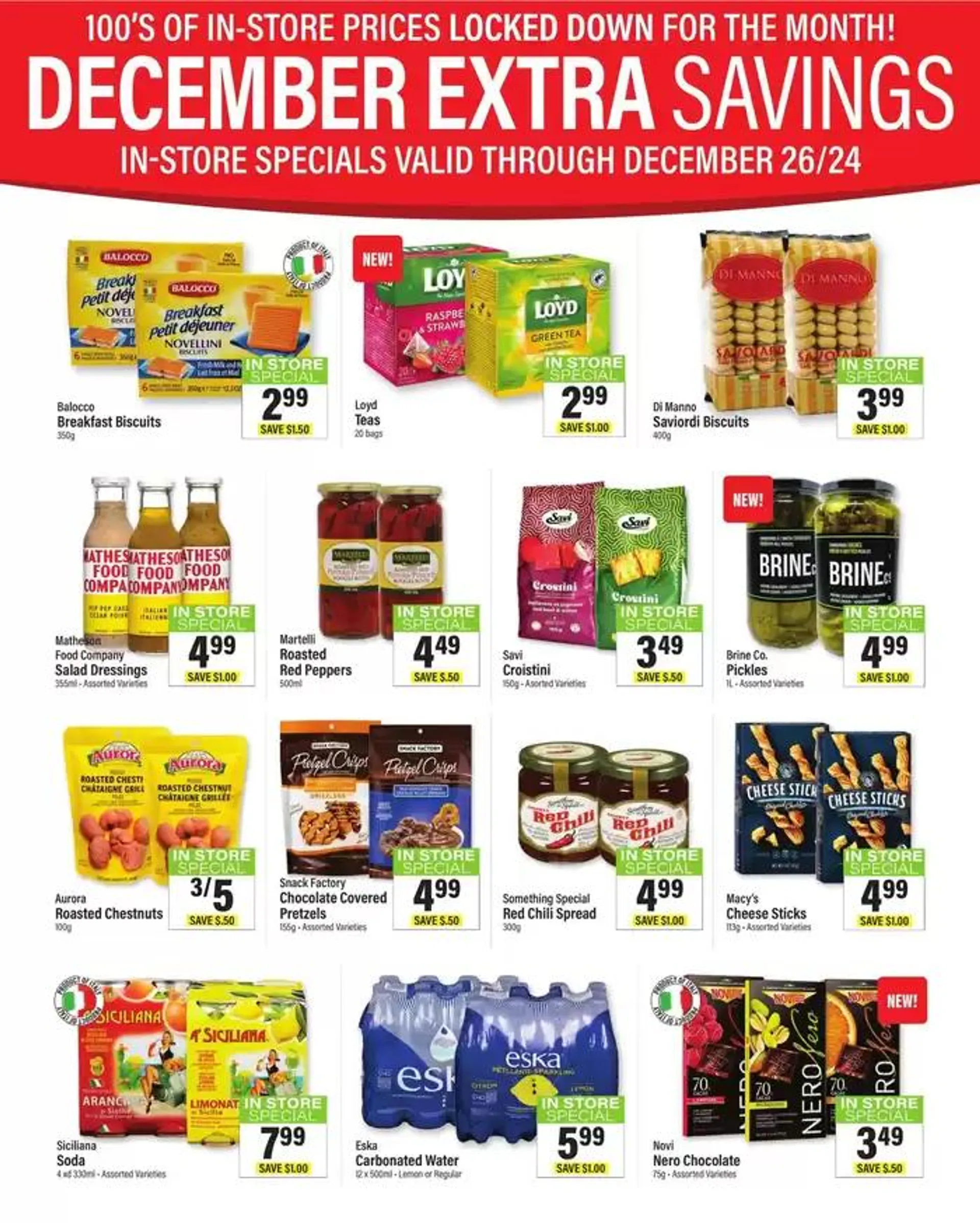 Commisso's Fresh Foods weeky flyer from December 20 to December 26 2024 - flyer page 10