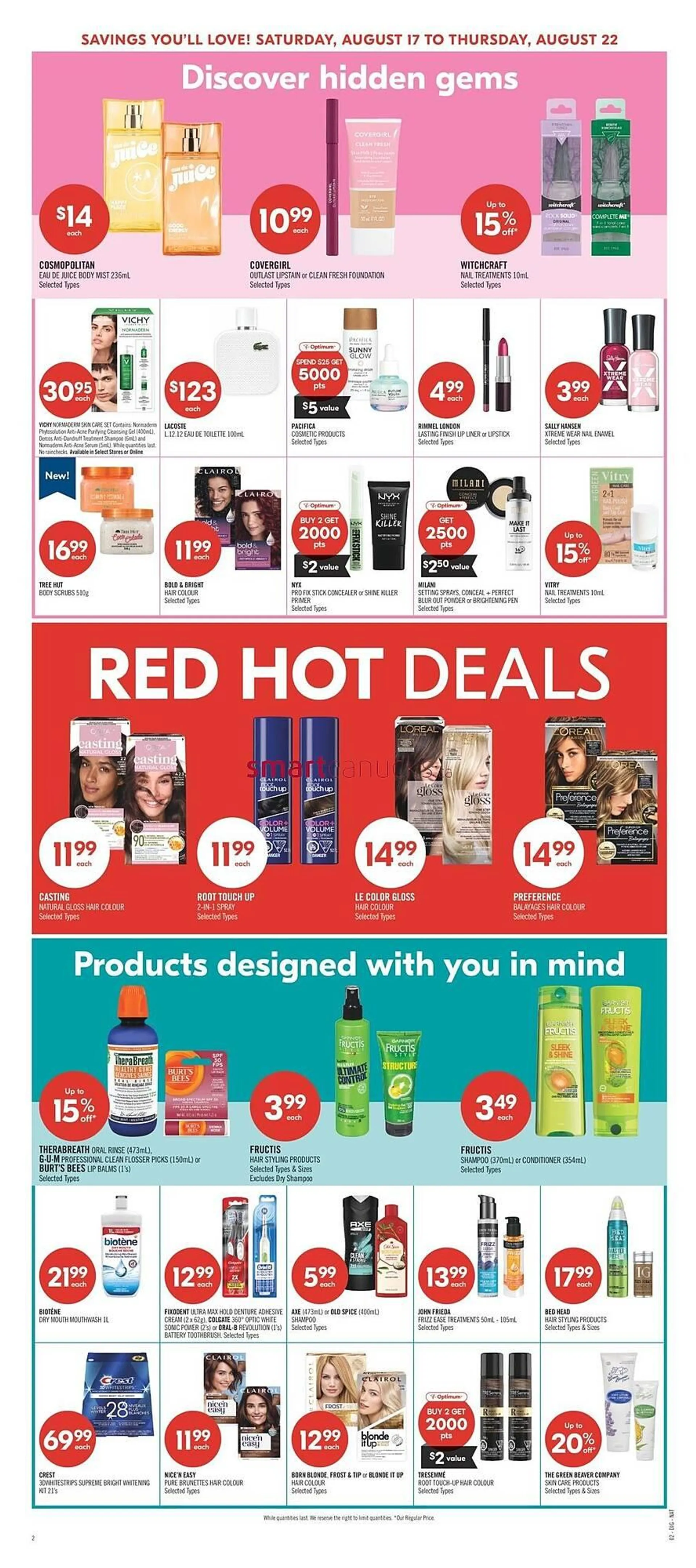 Shoppers Drug Mart flyer from August 15 to August 21 2024 - flyer page 21