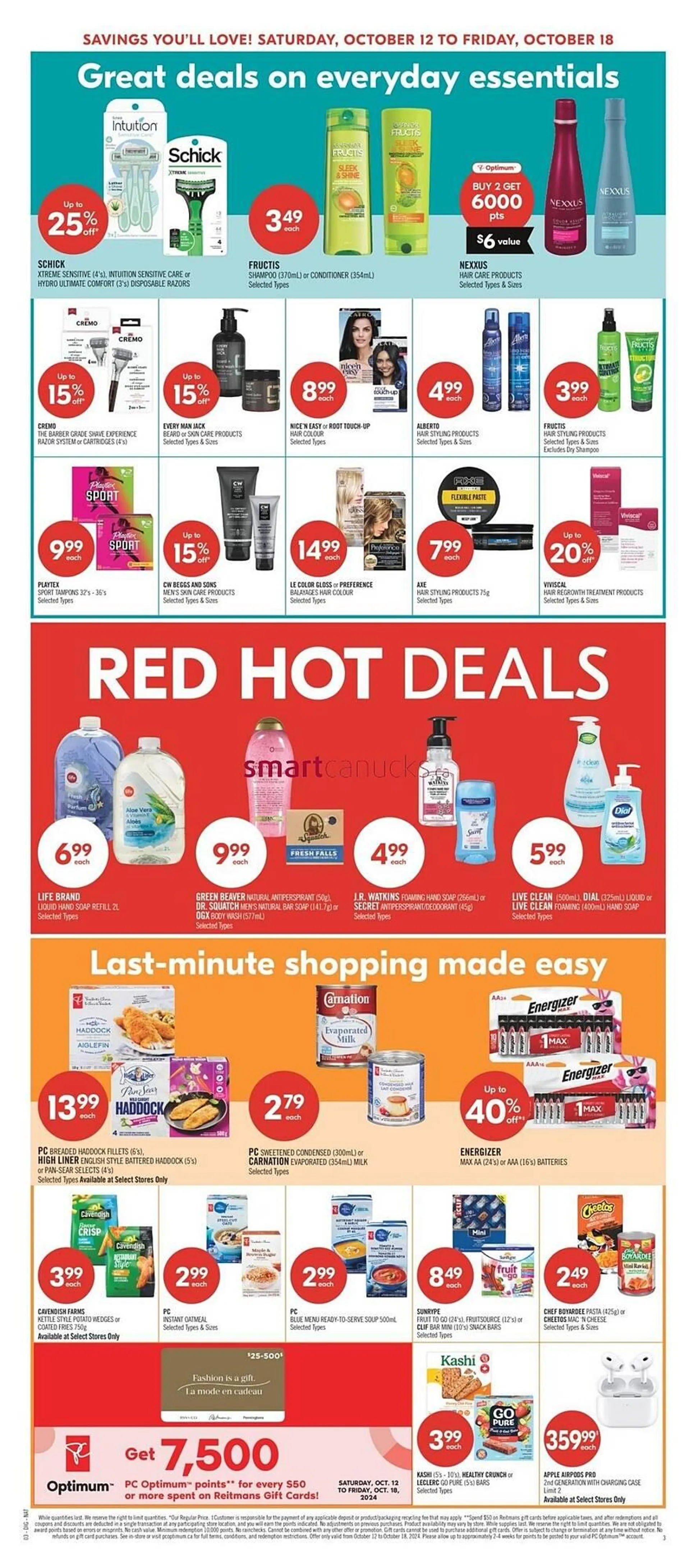 Shoppers Drug Mart flyer from October 12 to October 18 2024 - flyer page 19