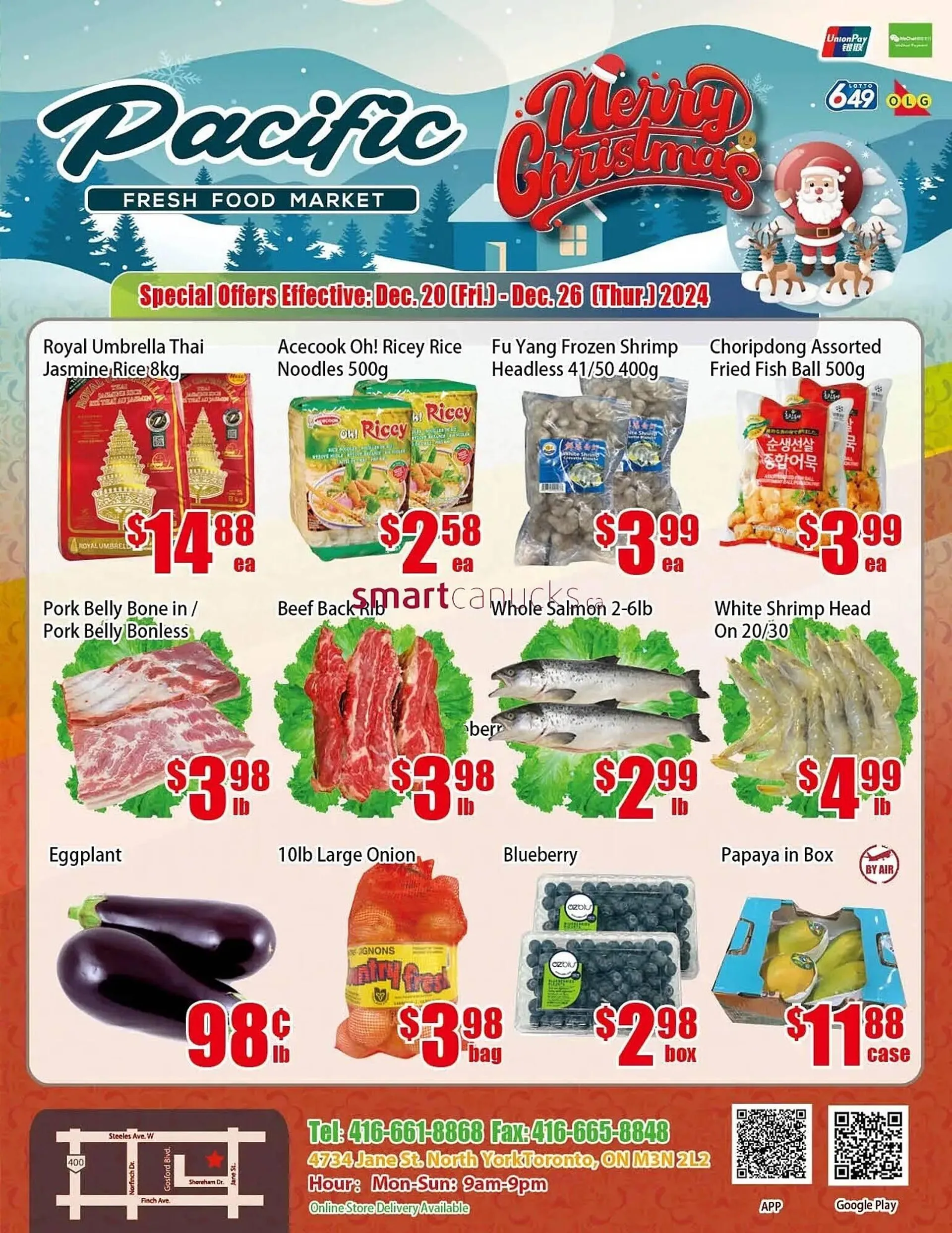 New Pacific Supermarket flyer - 1