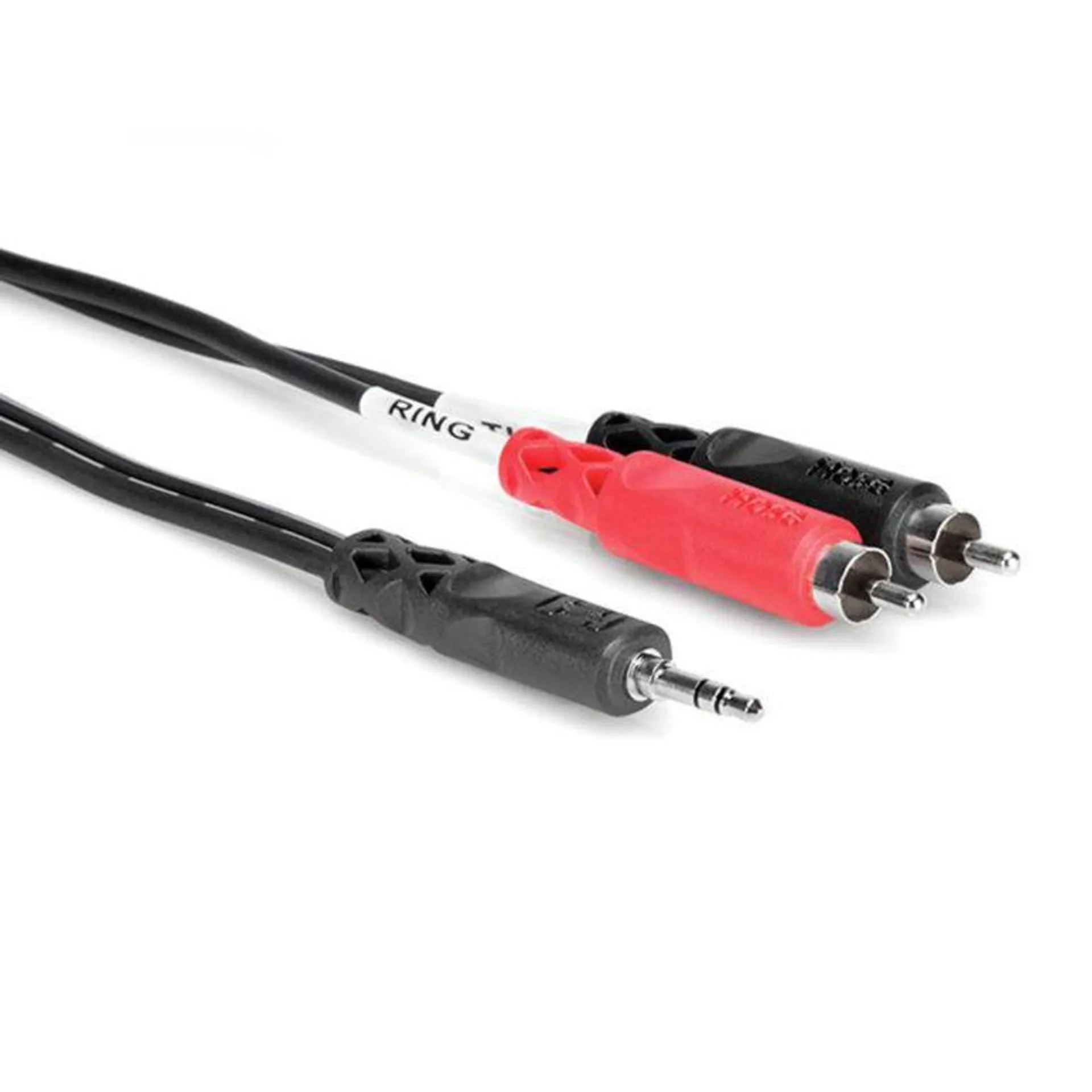 Hosa 3.5mm TRS to 2X RCA Cable, 10'