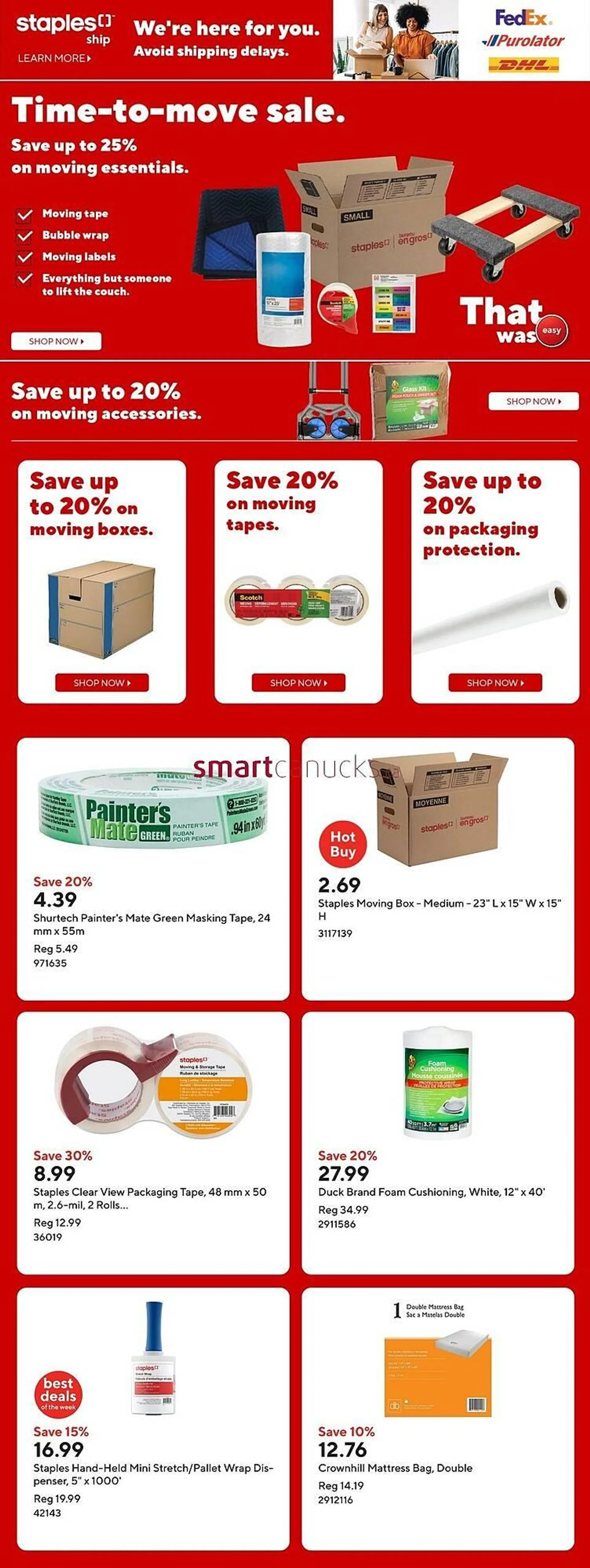 Staples flyer from May 30 to June 5 2025 - flyer page 14