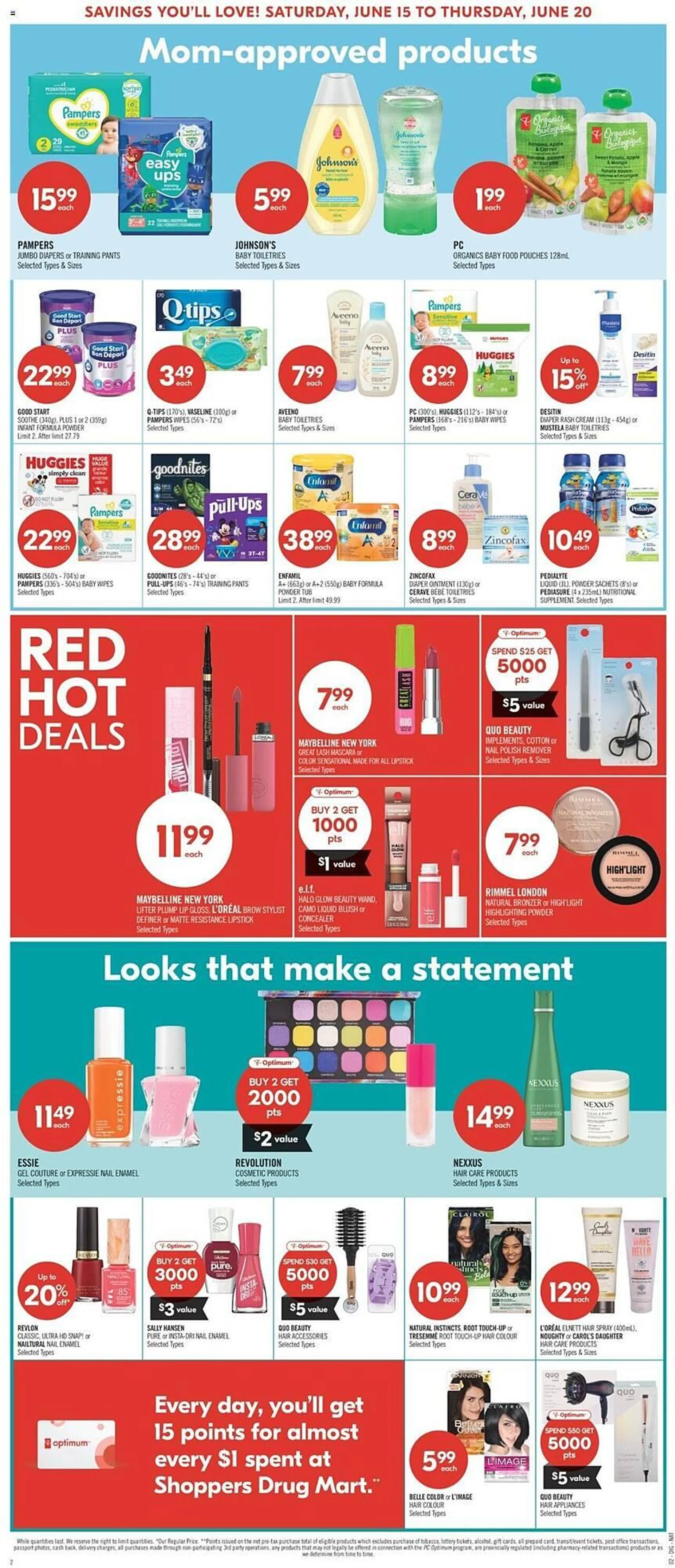 Shoppers Drug Mart flyer from June 15 to June 20 2024 - flyer page 4