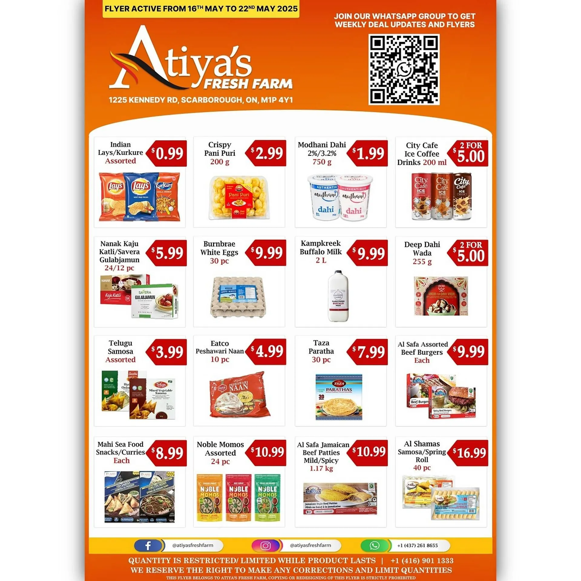 Atiya's Fresh Farm flyer from May 16 to May 22 2025 - flyer page 2