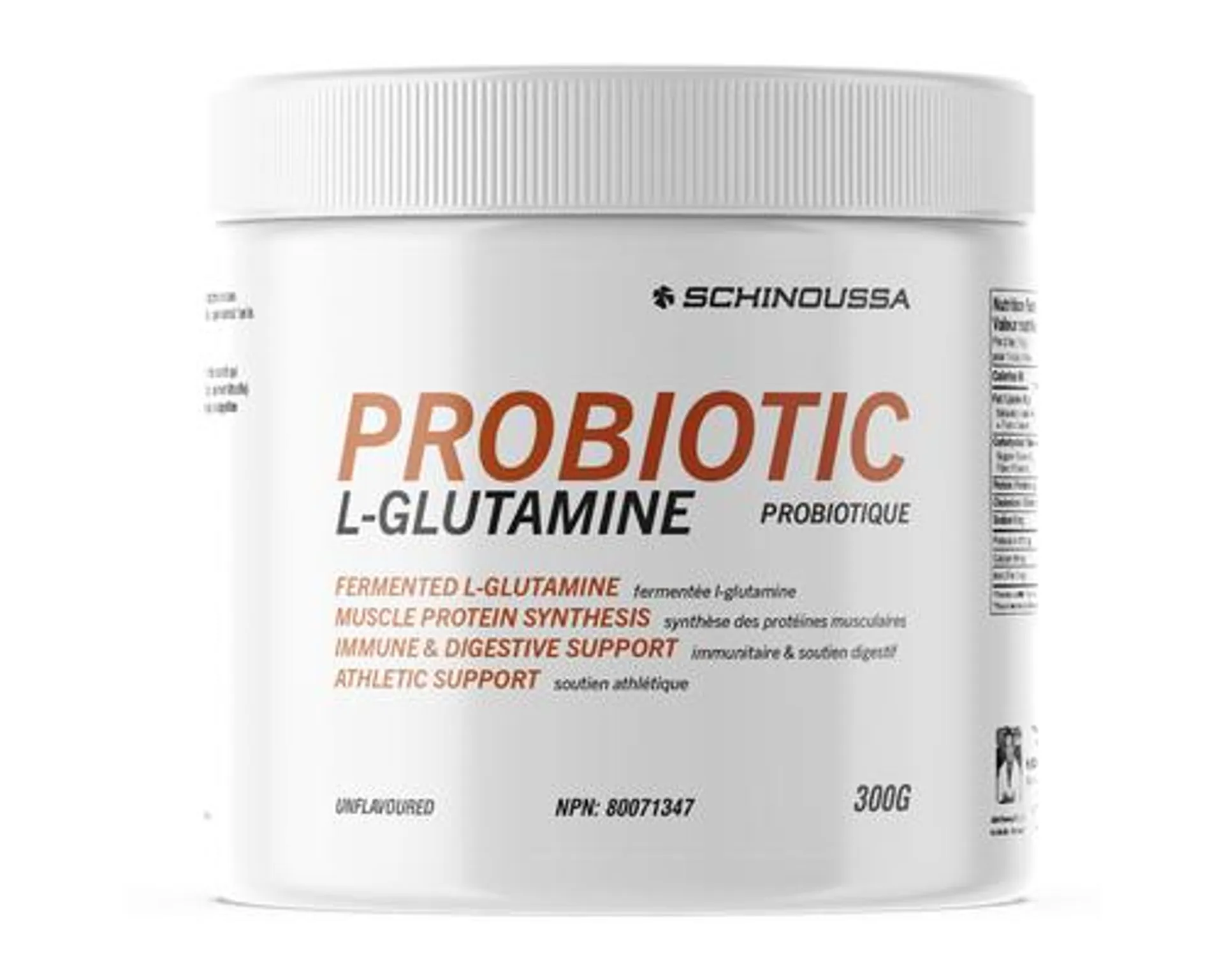 Schinoussa Probiotic L-Glutamine Unflavored 300g