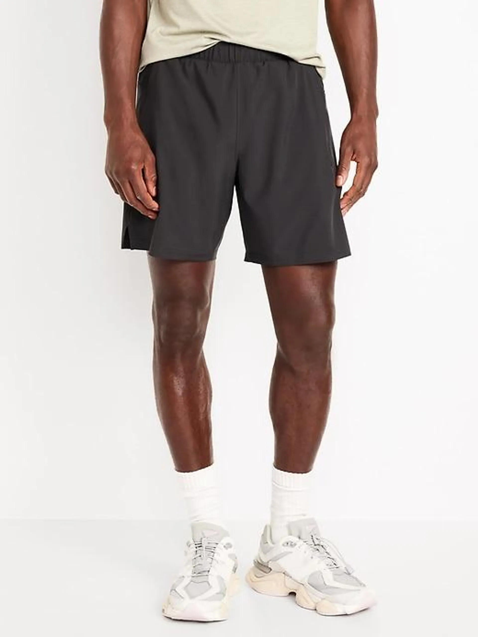 Essential Woven Lined Workout Shorts -- 7-inch inseam