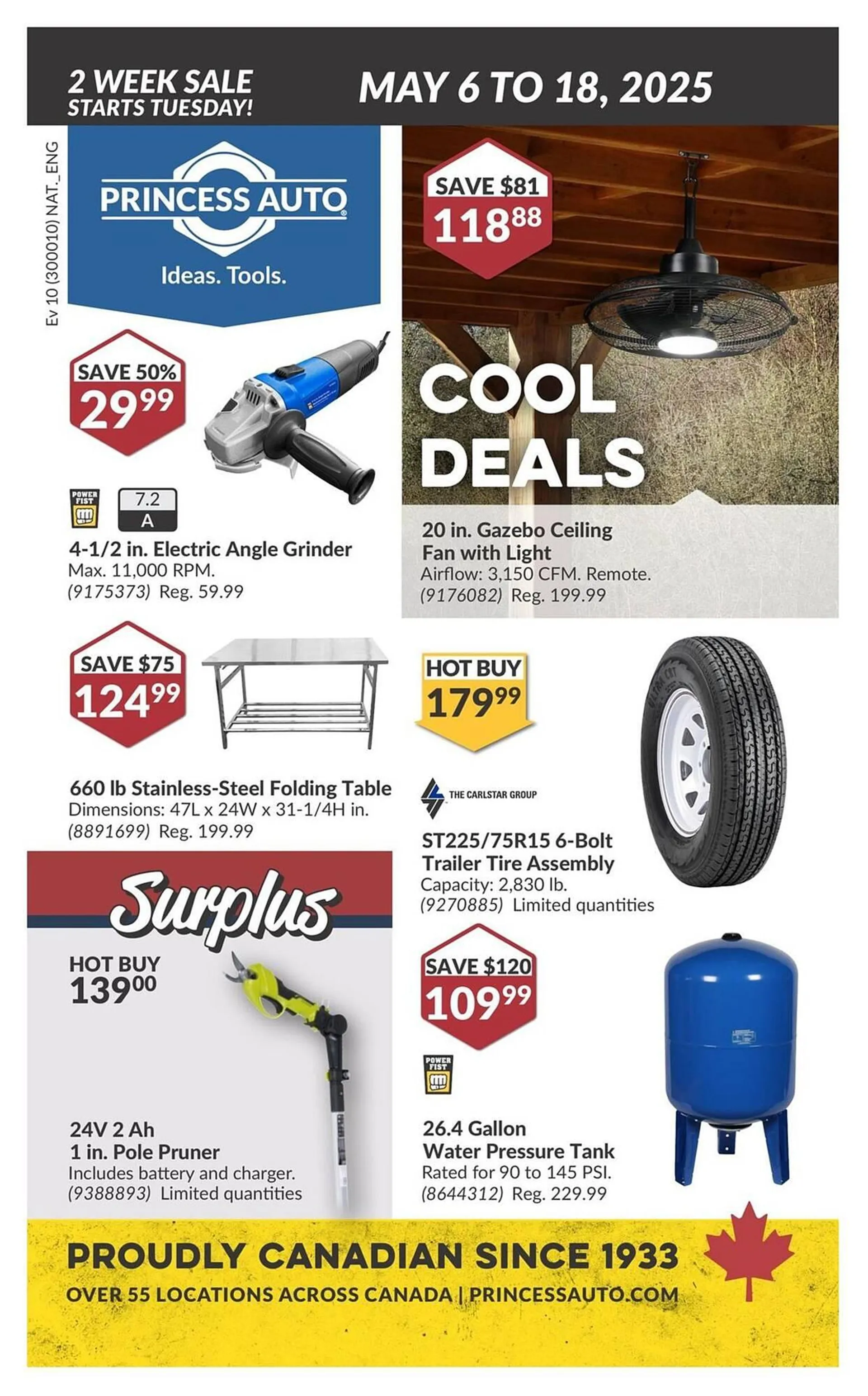 Princess Auto flyer - 1