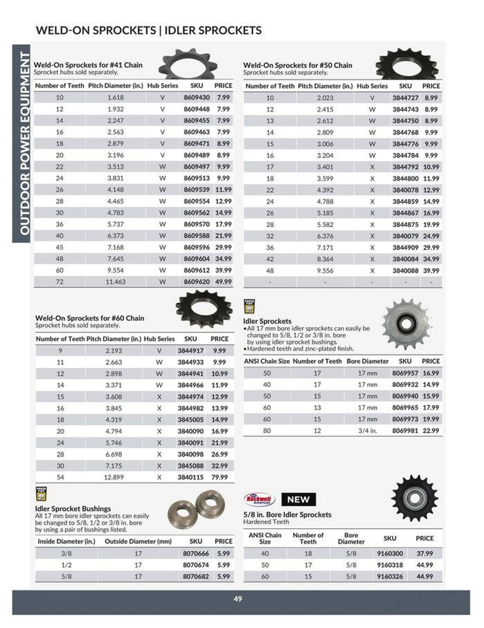 OUTDOOR POWER EQUIPMENT from April 23 to April 22 2025 - flyer page 49