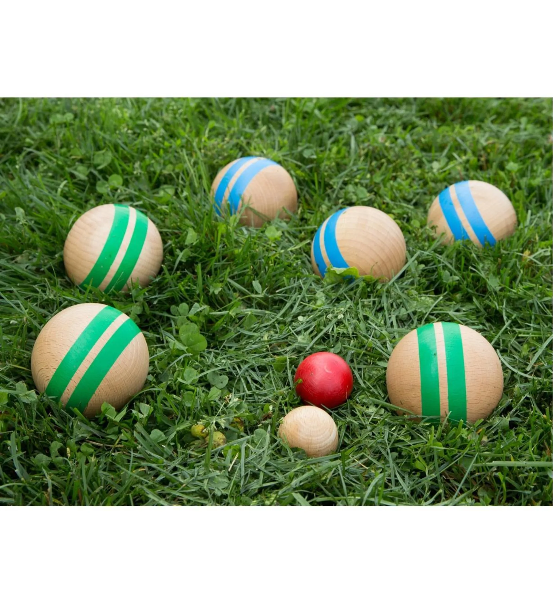 Wooden Pétanque Set