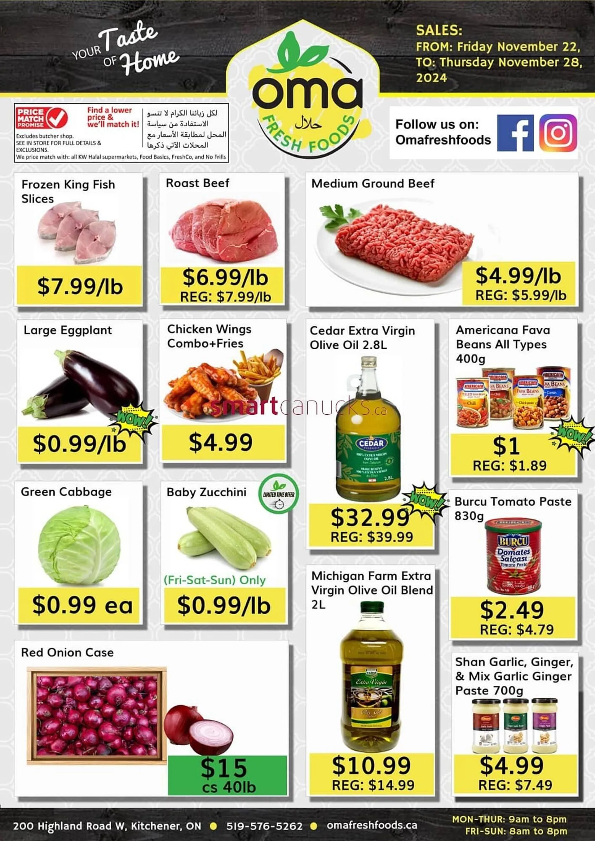 Oma Fresh Foods flyer - 1