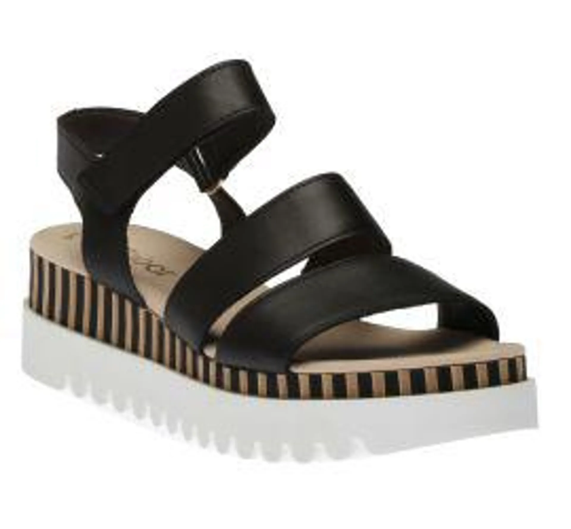 2 Band Sandal Black