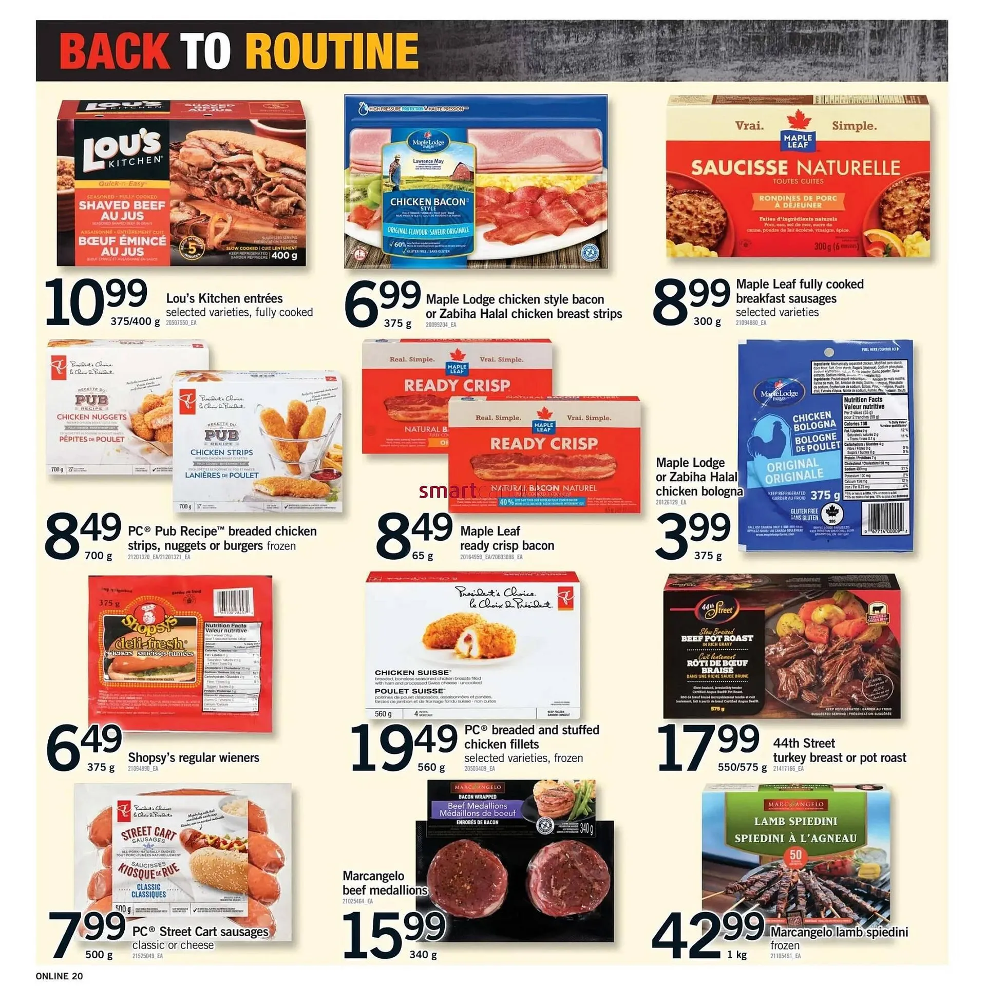 Fortinos flyer - 20