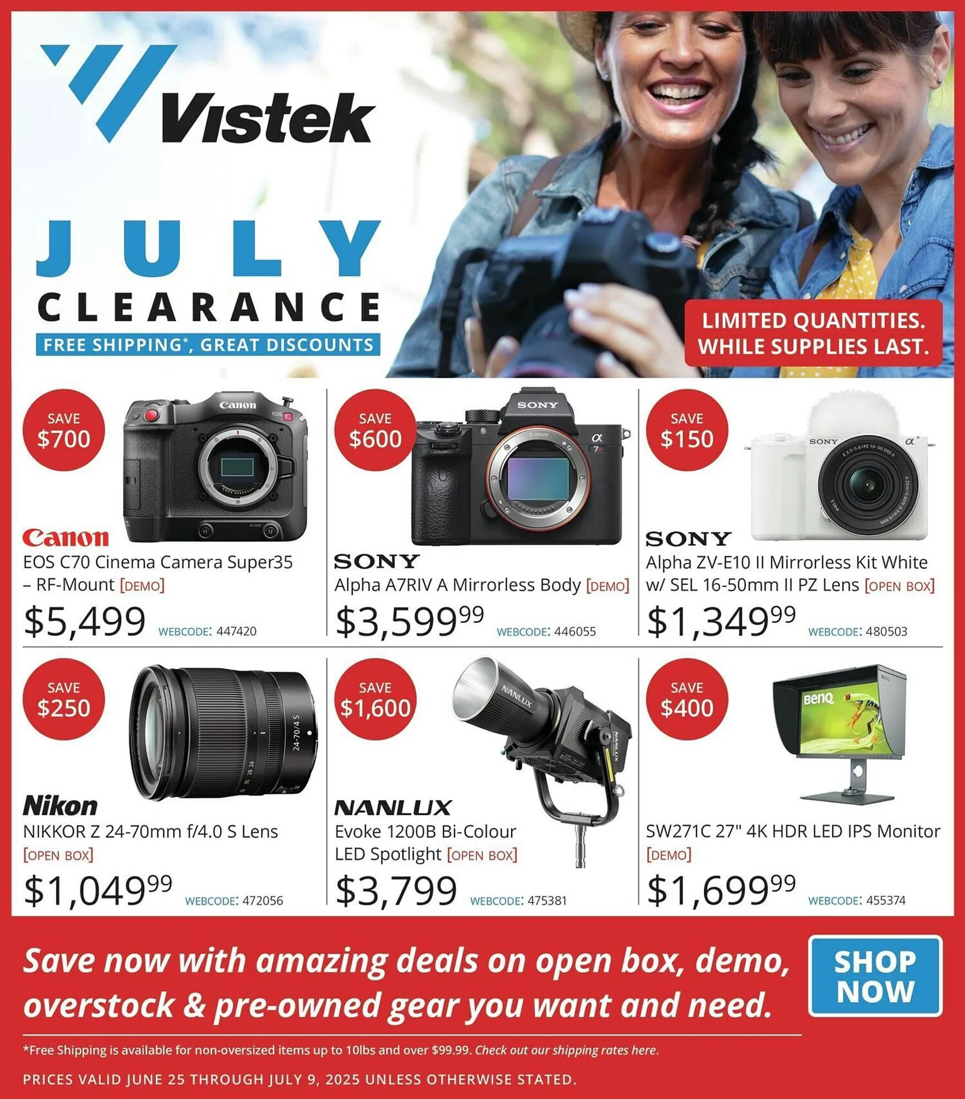 Vistek flyer - 1