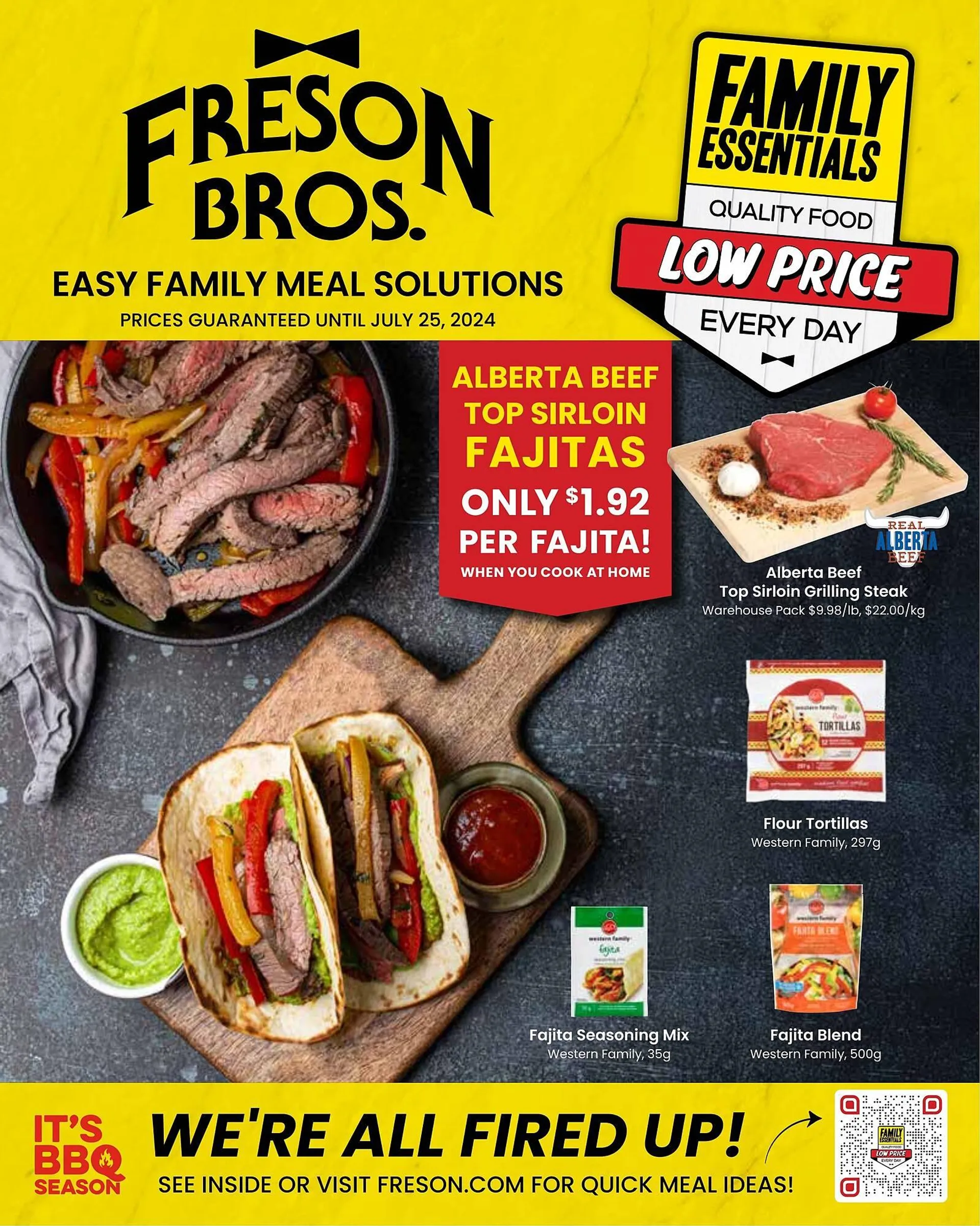 Freson Bros flyer - 1