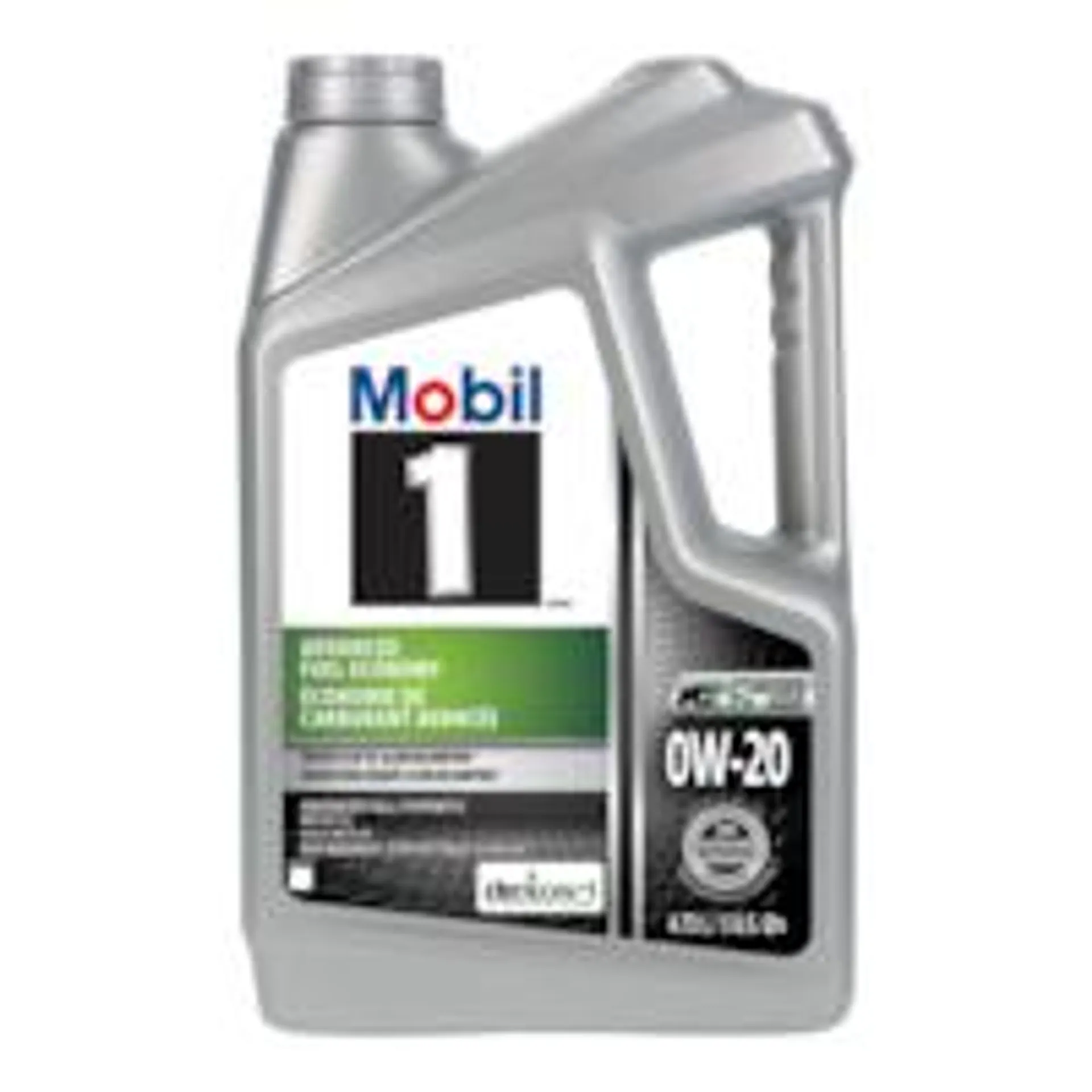 Mobil 1™ Advanced Fuel Economy 0W20 Synthetic Engine/Motor Oil, 4.73-L