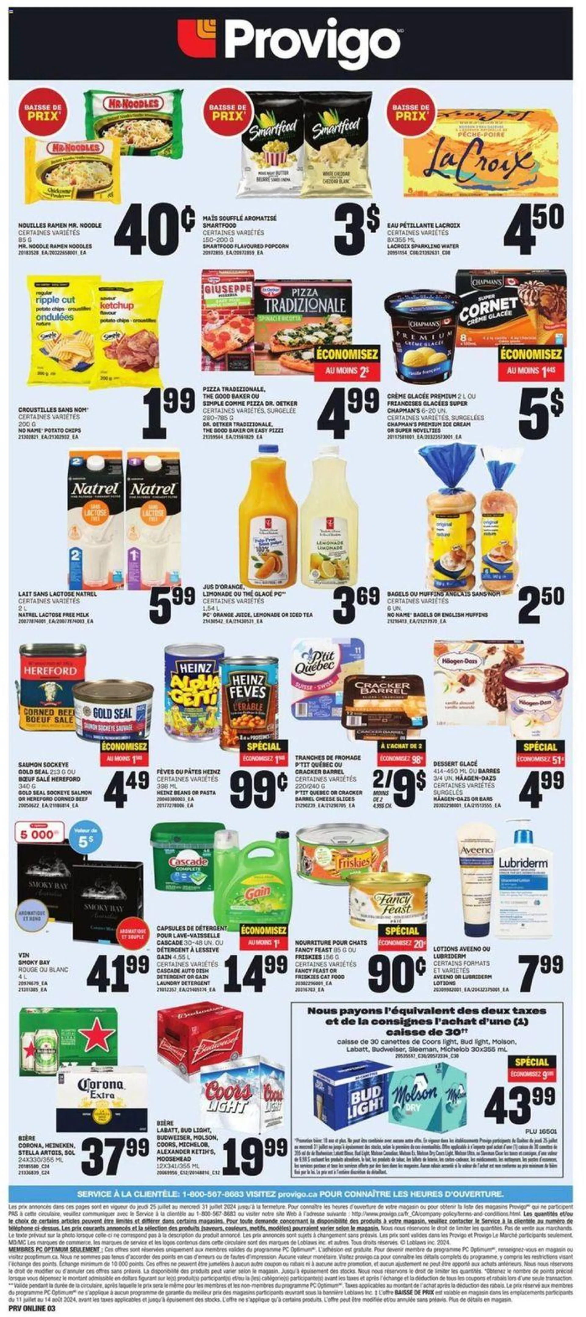 Provigo weekly flyer from July 25 to July 31 2024 - flyer page 5