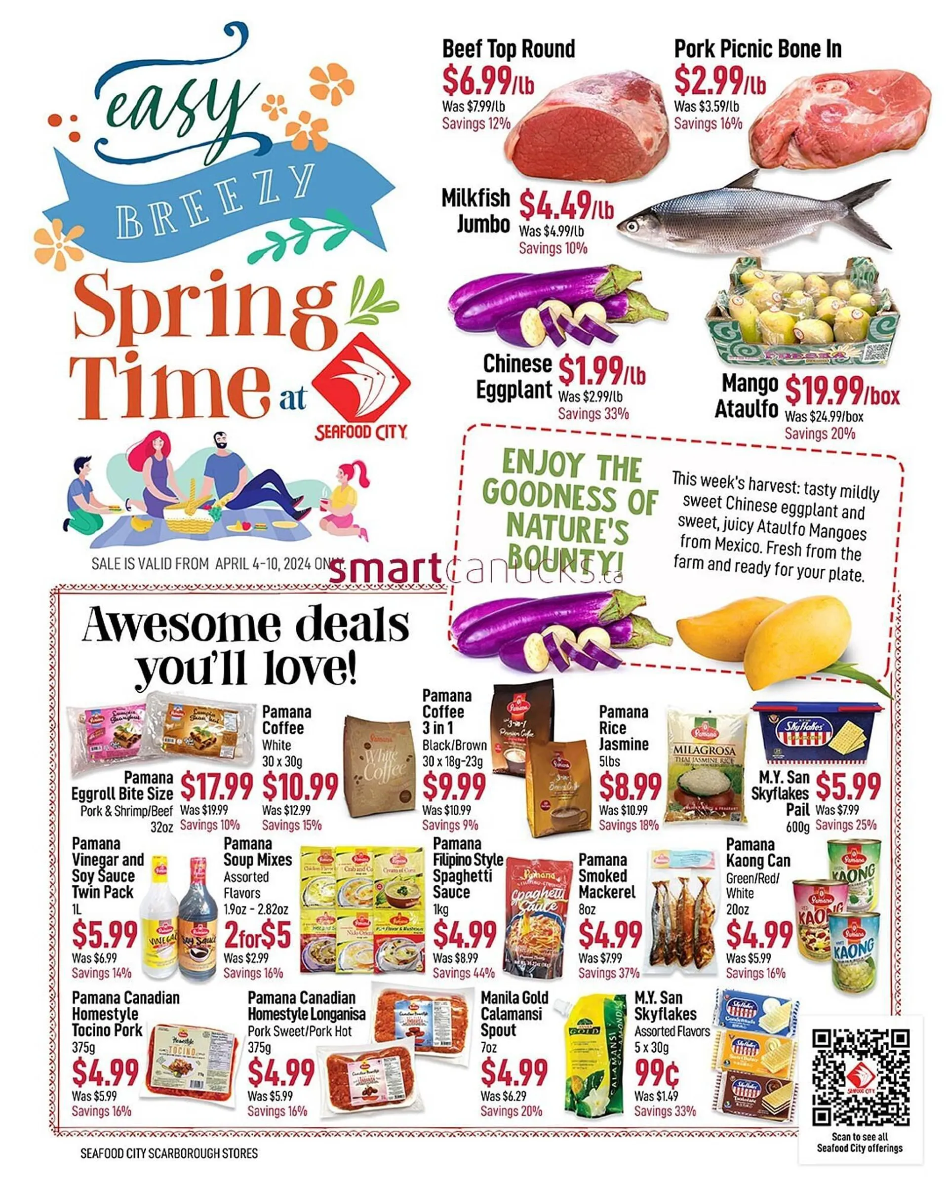 Seafood City Supermarket flyer from April 4 to April 10 2024 - flyer page 