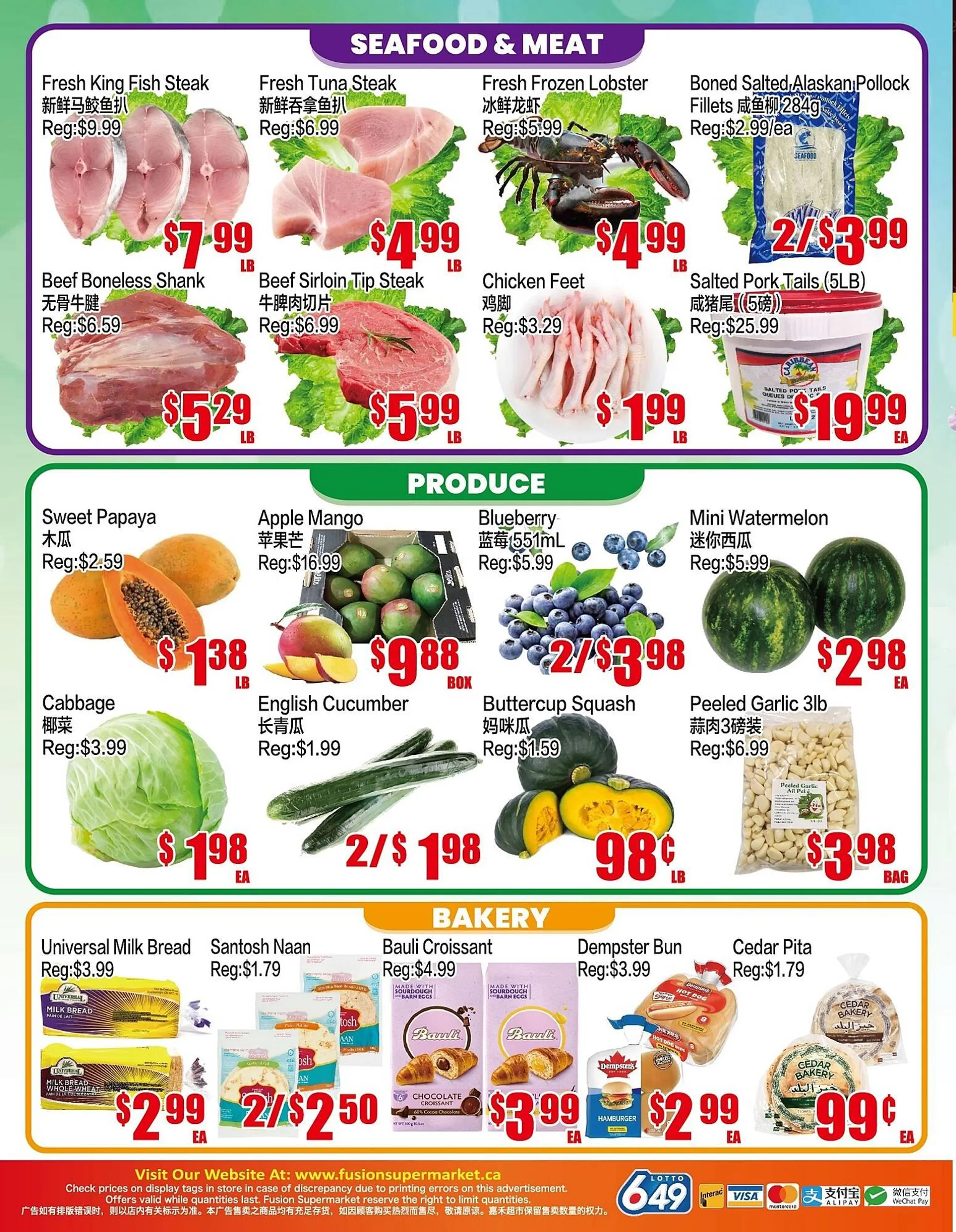 Fusion Supermarket flyer from May 17 to May 23 2024 - flyer page 4