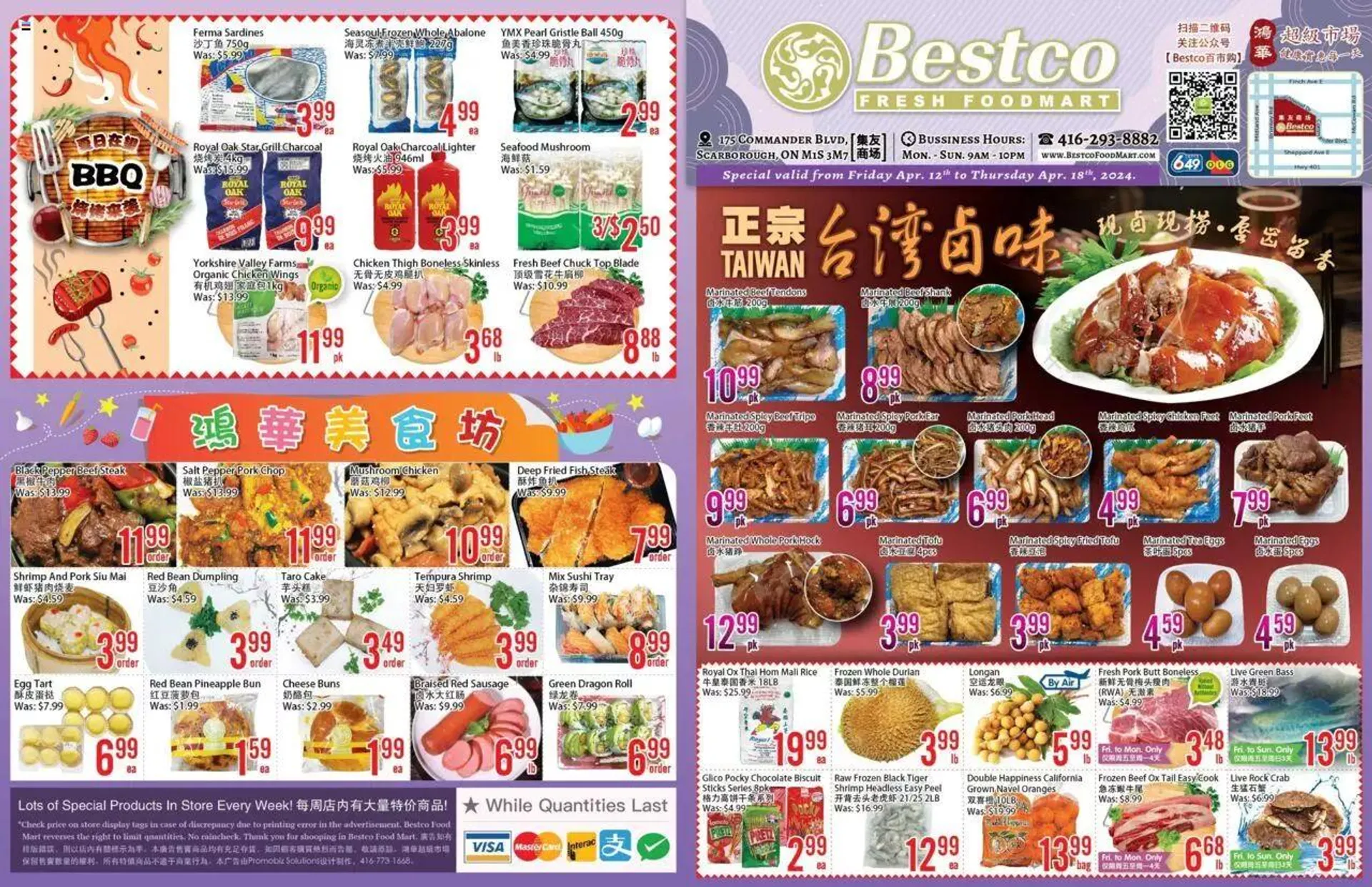Bestco Foodmart weekly flyer / circulaire - 0