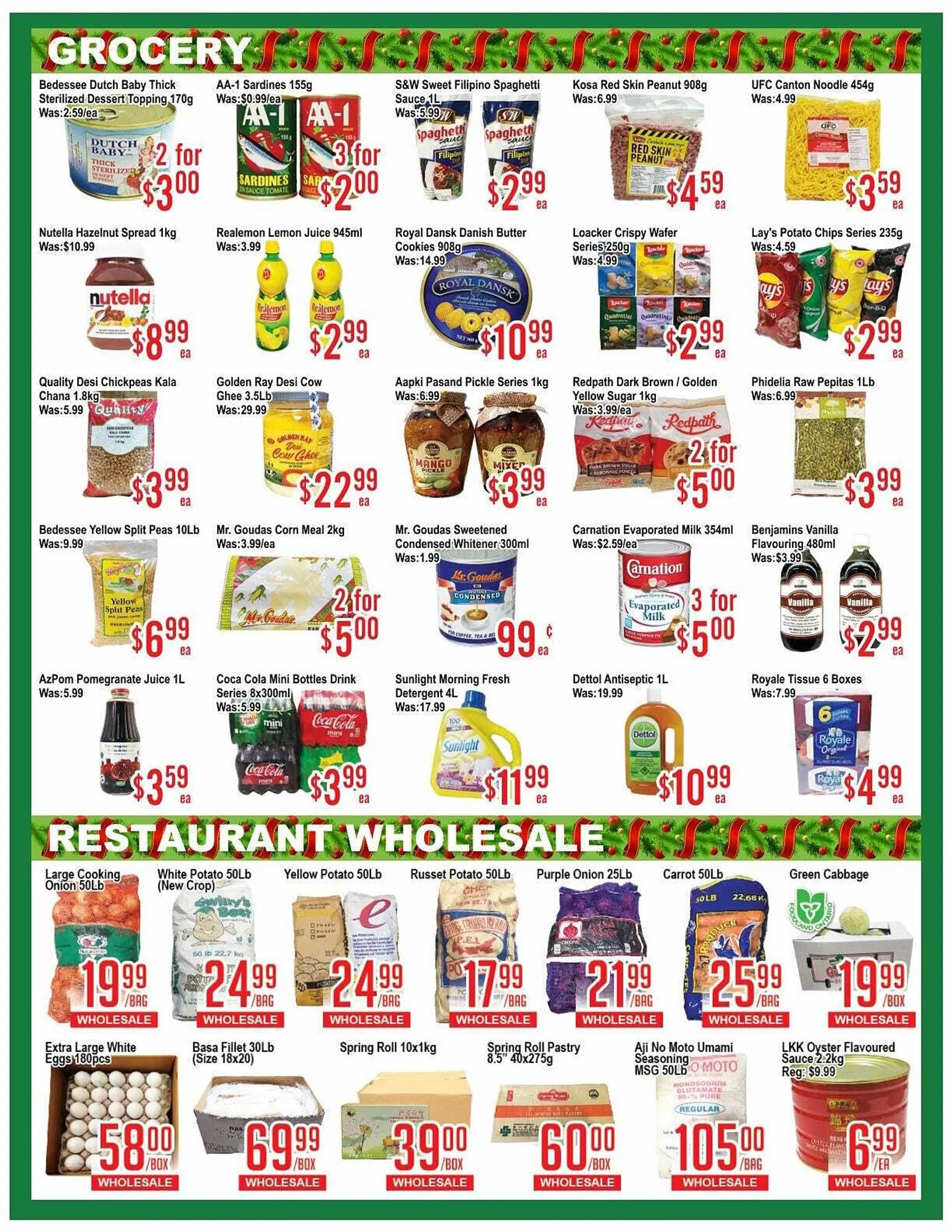 Skyland Foodmart flyer from December 20 to December 27 2024 - flyer page 2