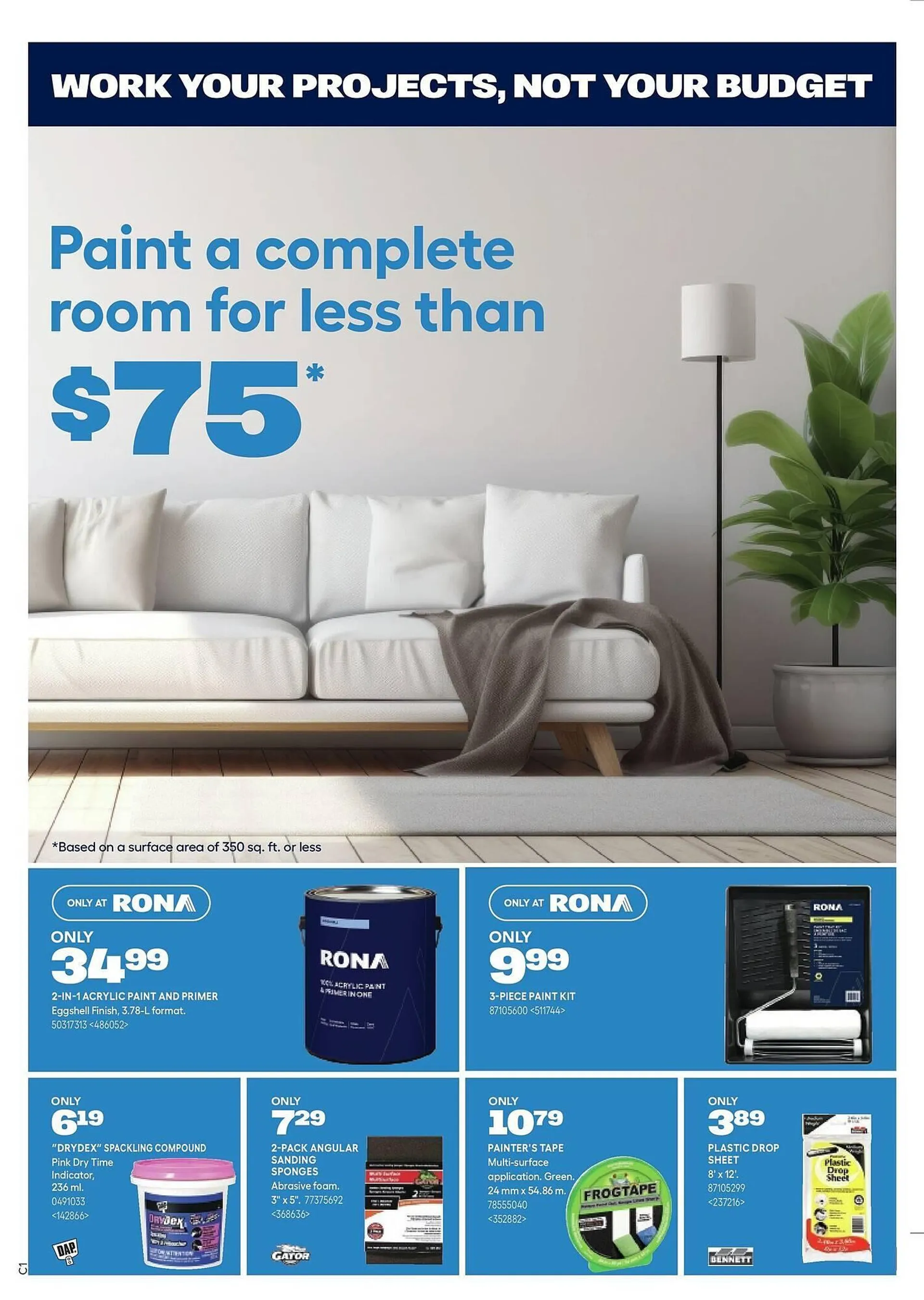 RONA flyer from May 30 to June 9 2025 - flyer page 12