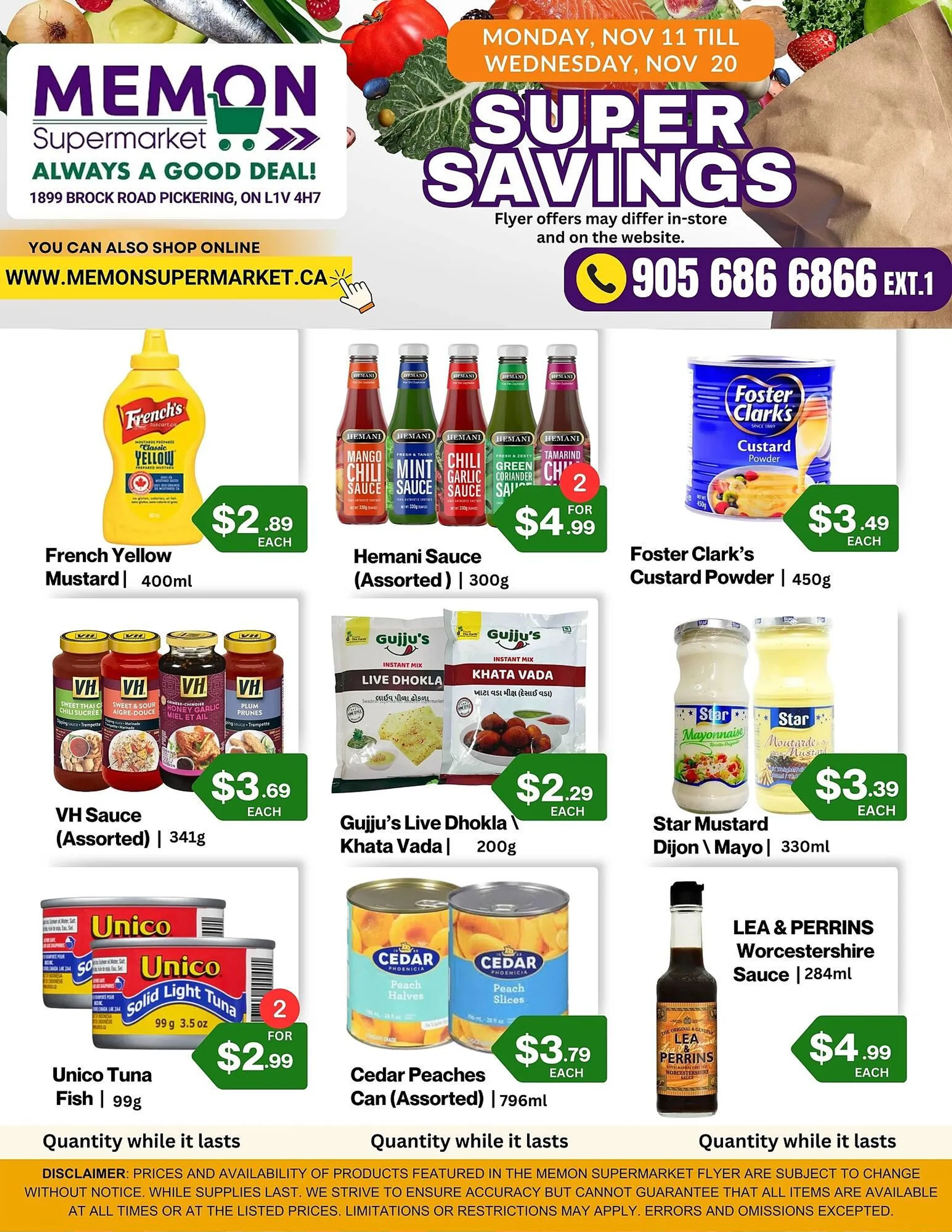 Memon Supermarket flyer - 1