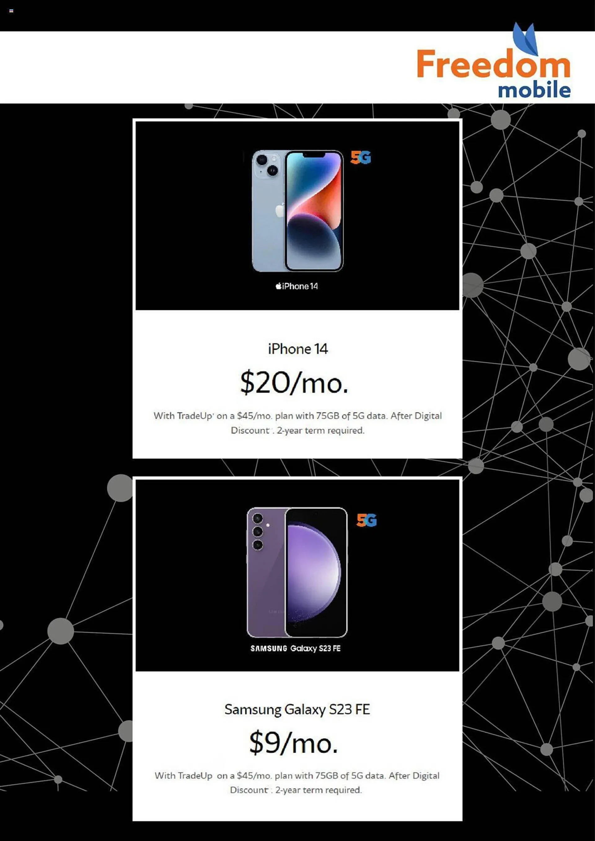 Freedom Mobile flyer from May 1 to June 2 2024 - flyer page 2