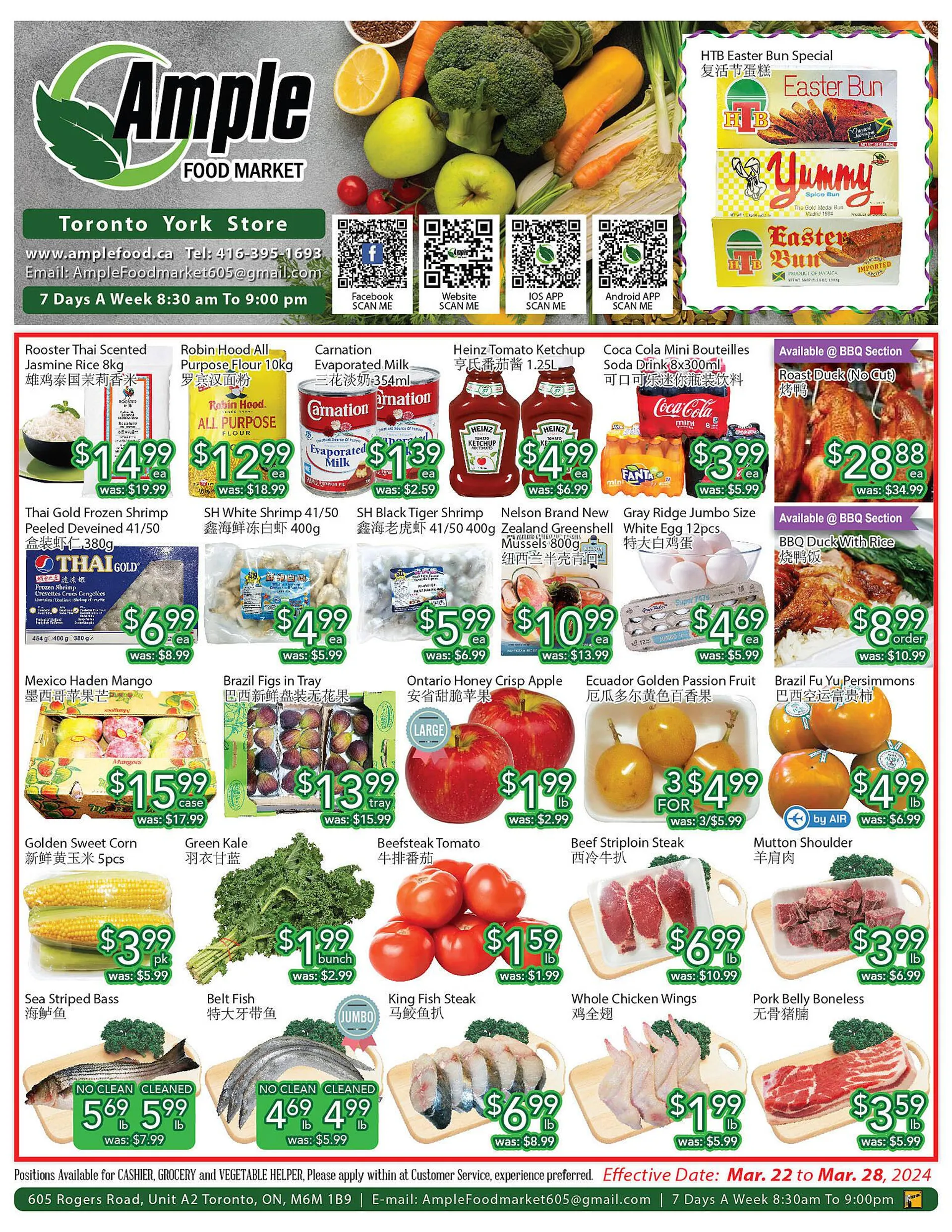 Ample Food Market flyer from March 22 to March 28 2024 - flyer page 