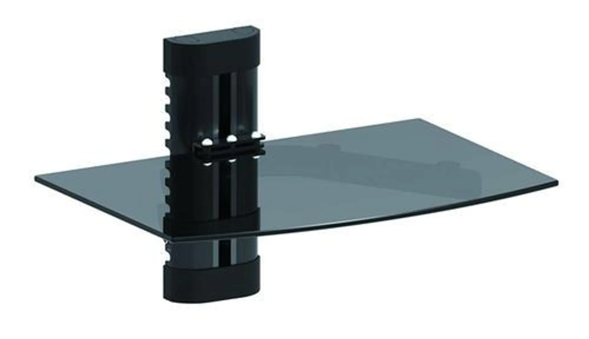 PrimeCables® Height Adjustable DVD Component Single shelf