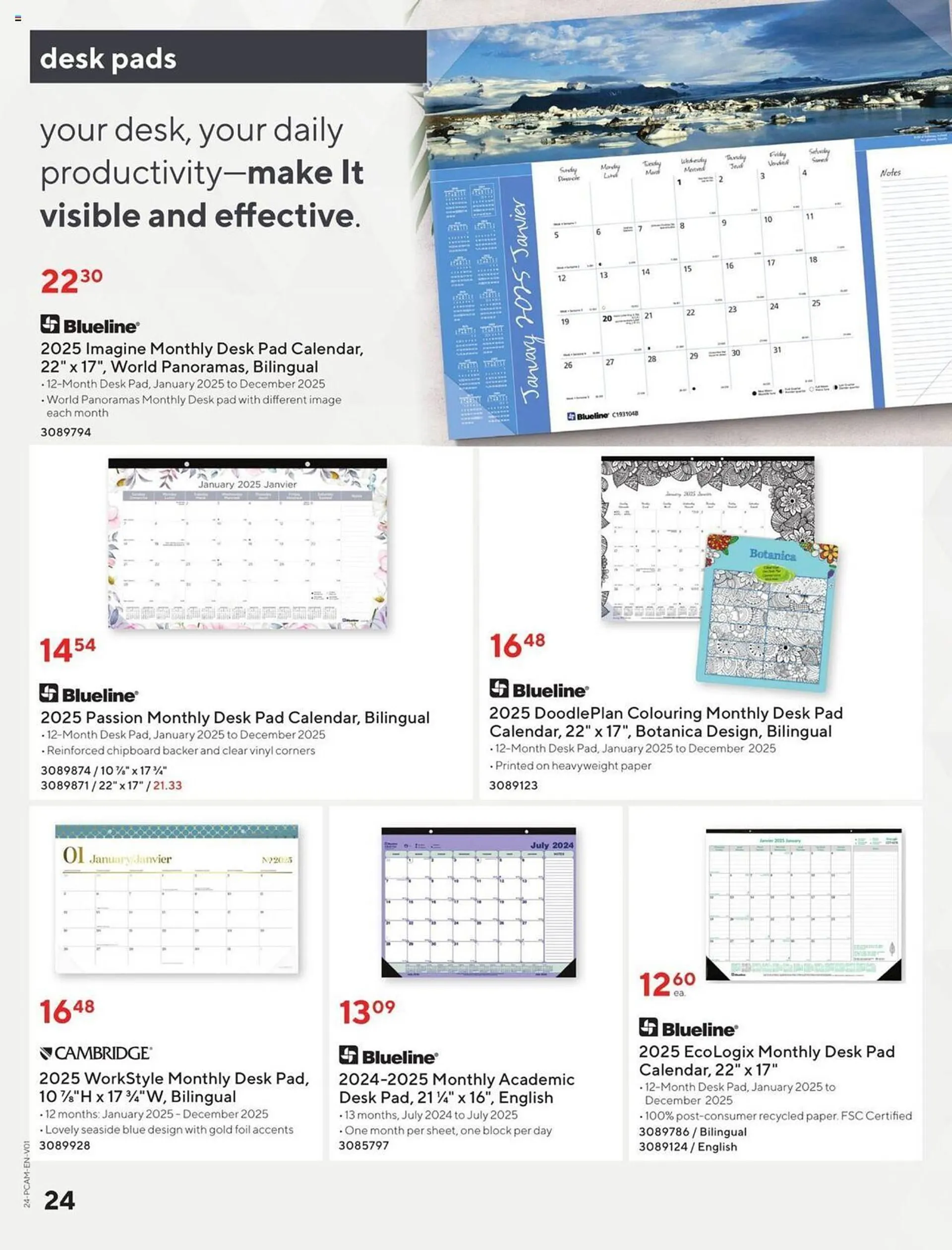 Staples flyer from August 28 to December 31 2024 - flyer page 24