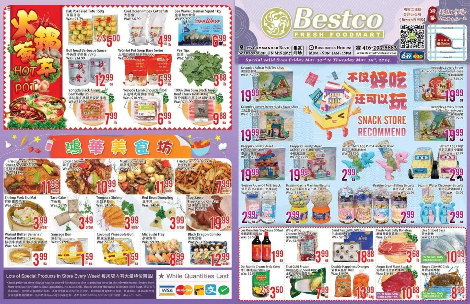 Bestco Foodmart weekly flyer / circulaire from March 22 to March 28 2024 - flyer page 