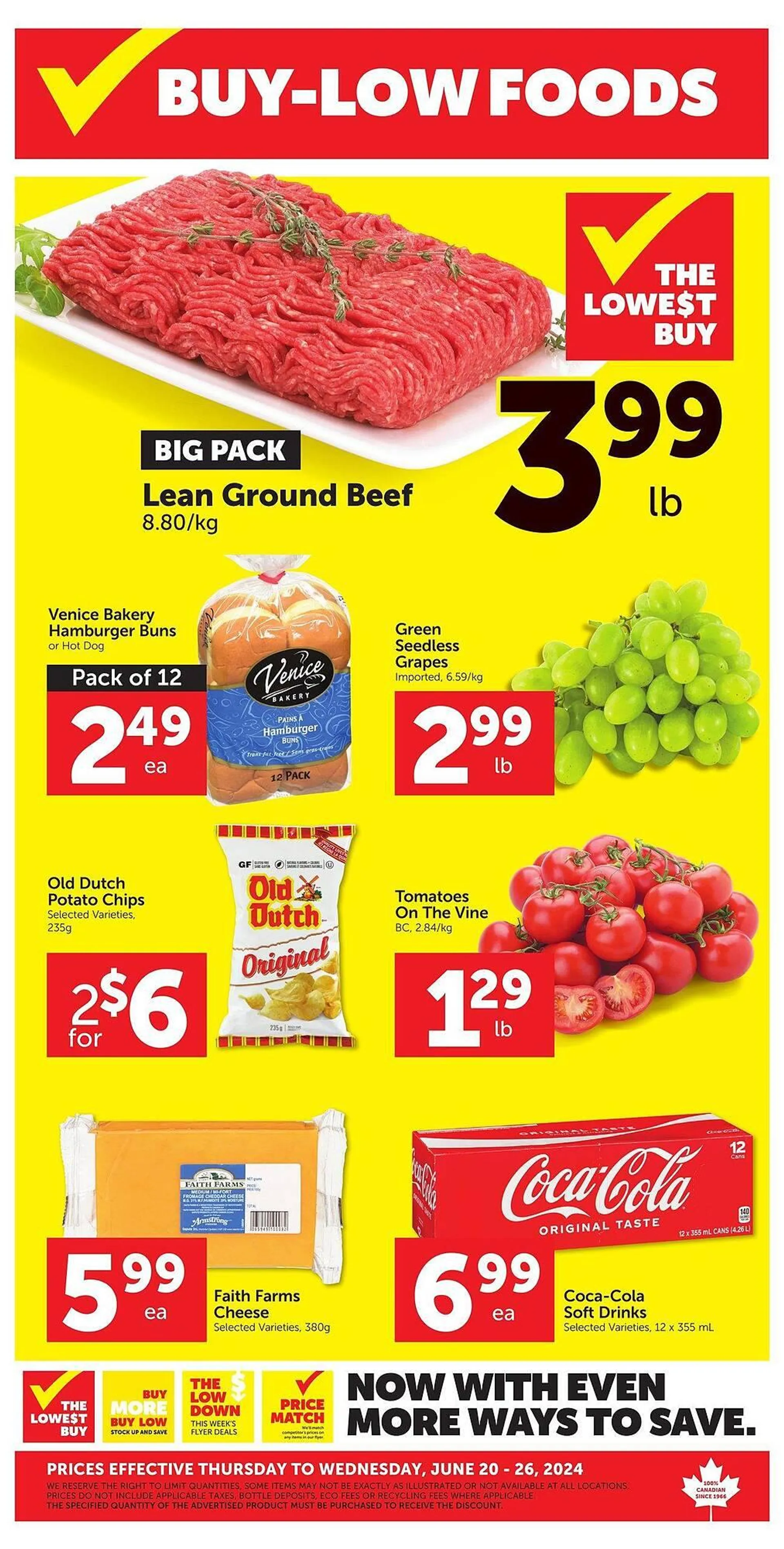 Buy-Low Foods flyer - 1