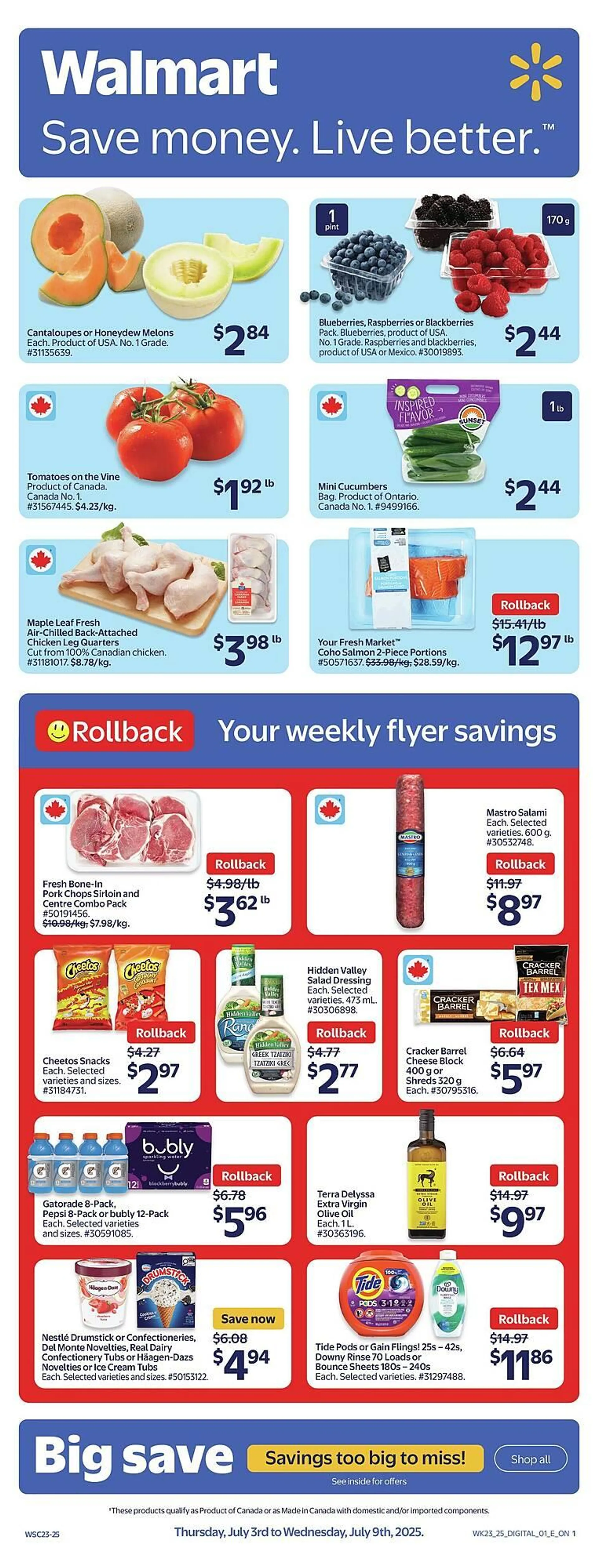 Walmart flyer - 1