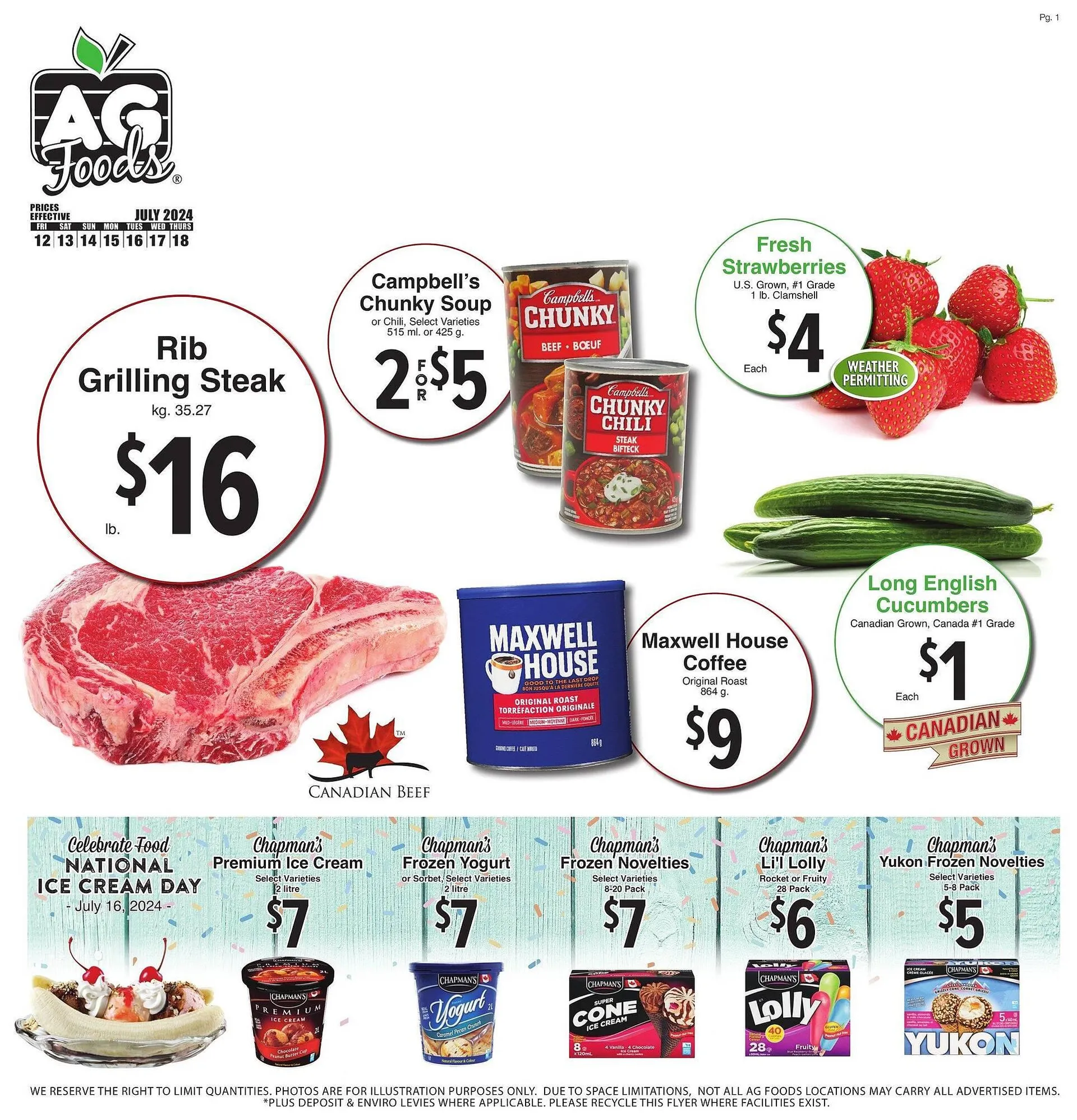 AG Foods flyer - 1