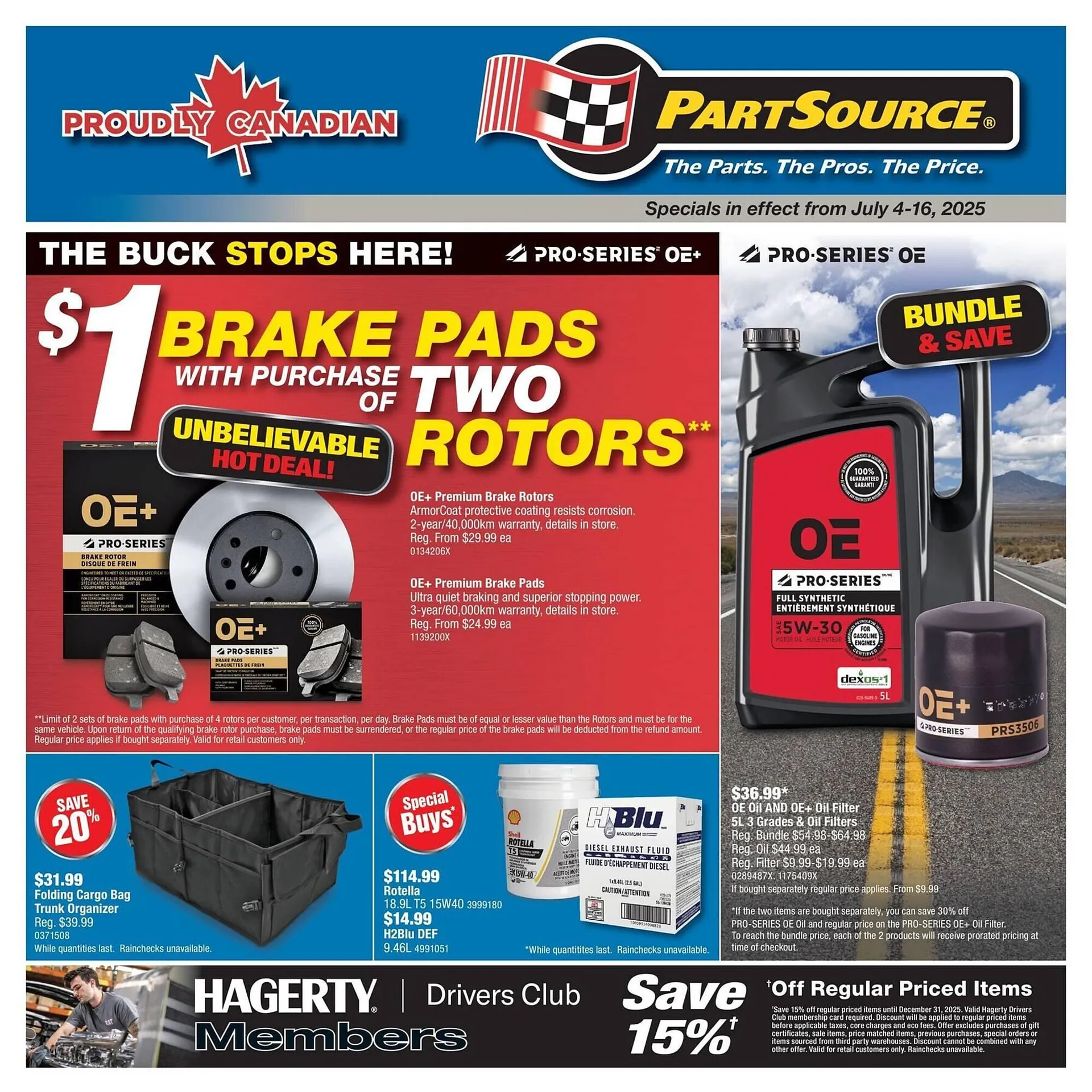 PartSource flyer from July 3 to July 10 2025 - flyer page 1