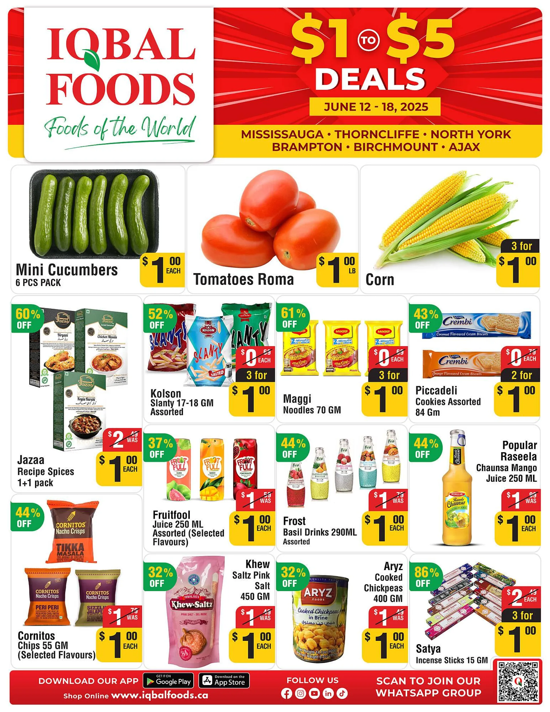 Iqbal Foods flyer from June 12 to June 18 2025 - flyer page 1