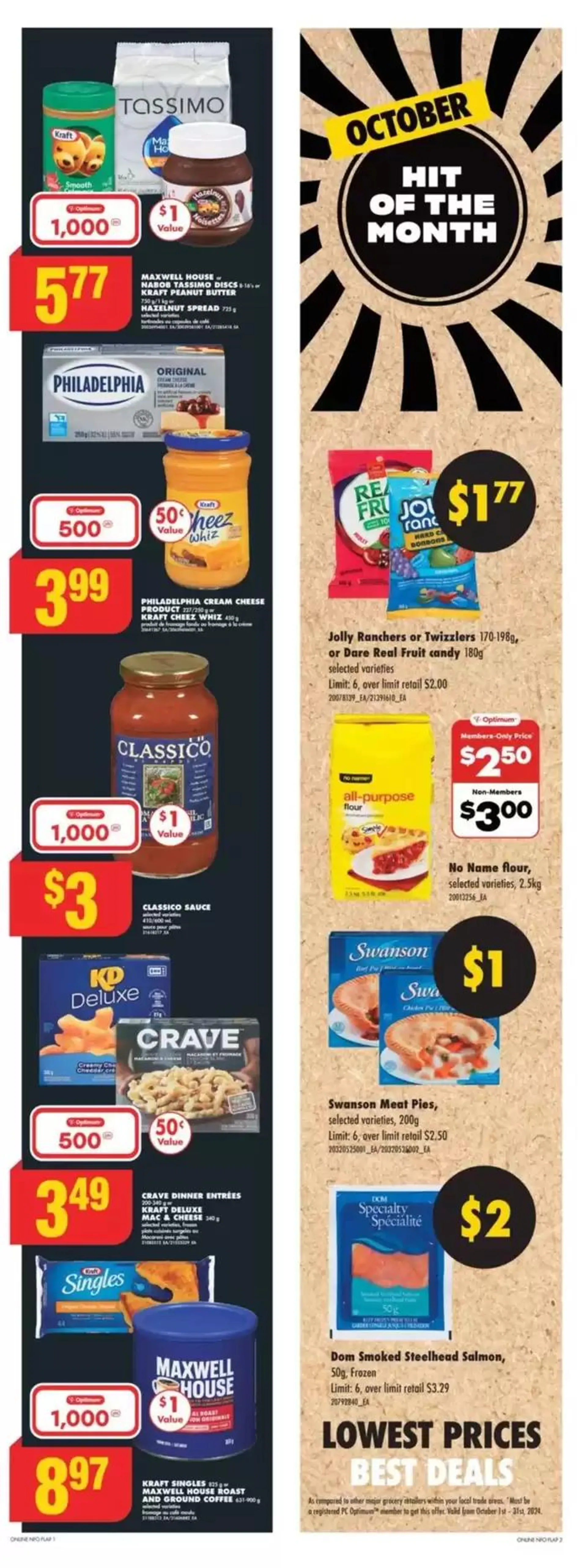 No Frills Weekly ad from October 10 to October 16 2024 - flyer page 14