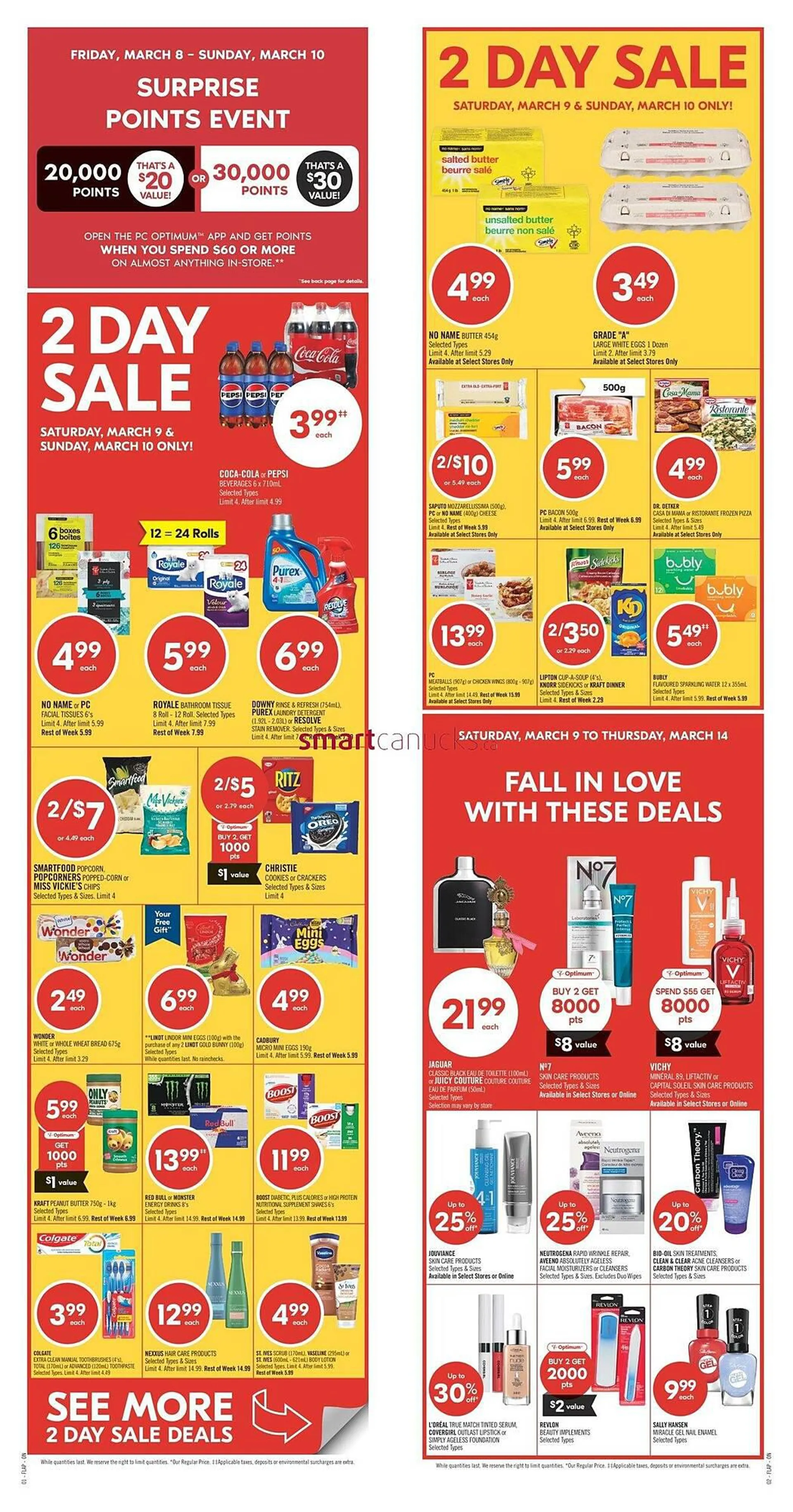 Shoppers Drug Mart flyer from March 8 to March 10 2024 - flyer page 