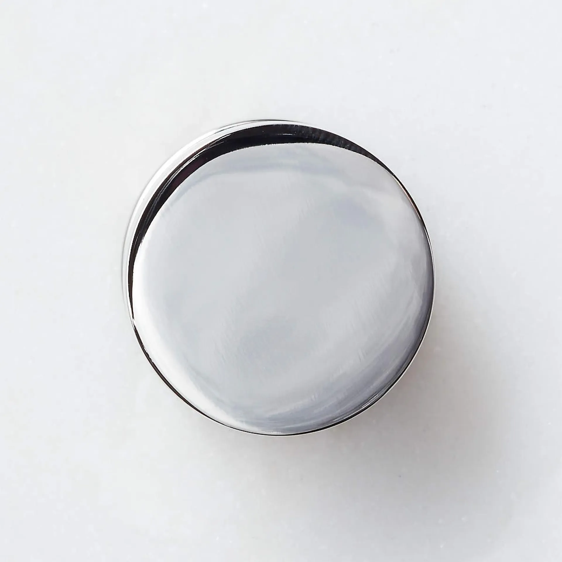 Logan Round 1" Polished Nickel Knob