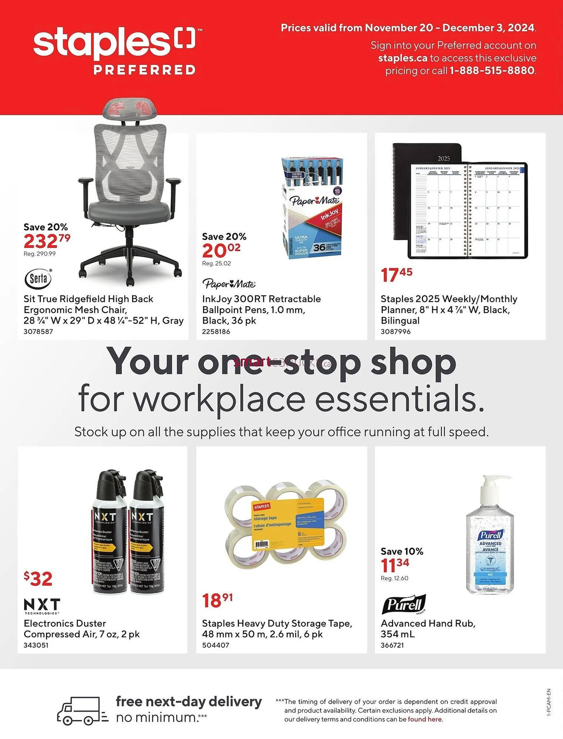 Staples flyer - 1