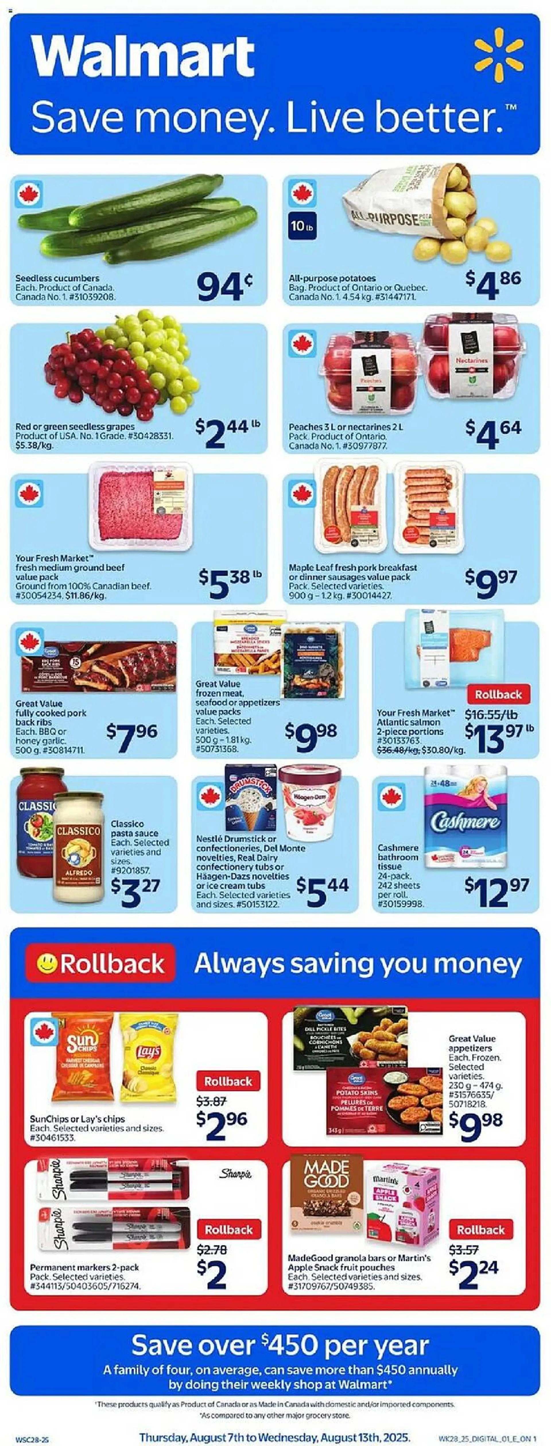 Walmart flyer - 1