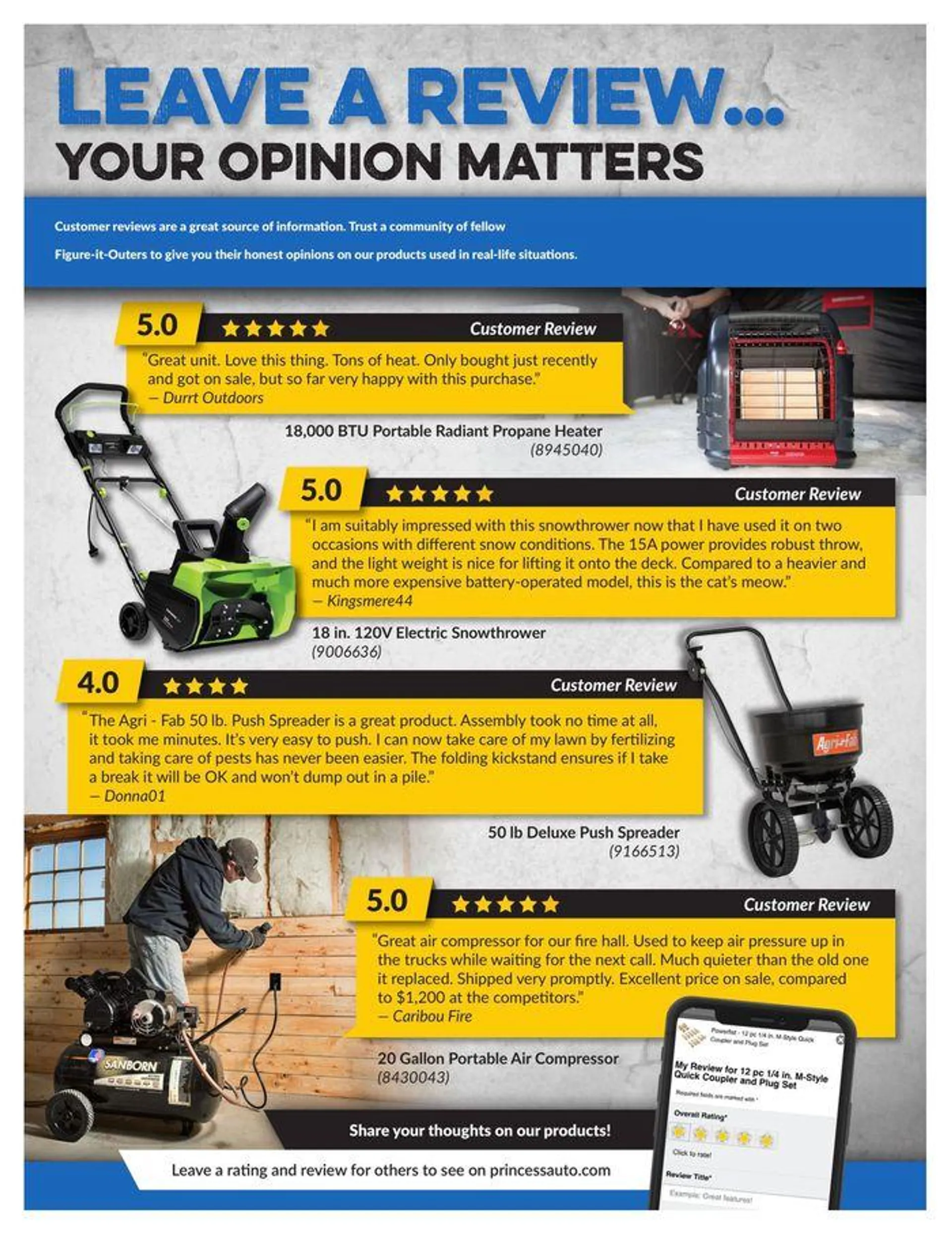 OUTDOOR POWER EQUIPMENT from April 23 to April 22 2025 - flyer page 50