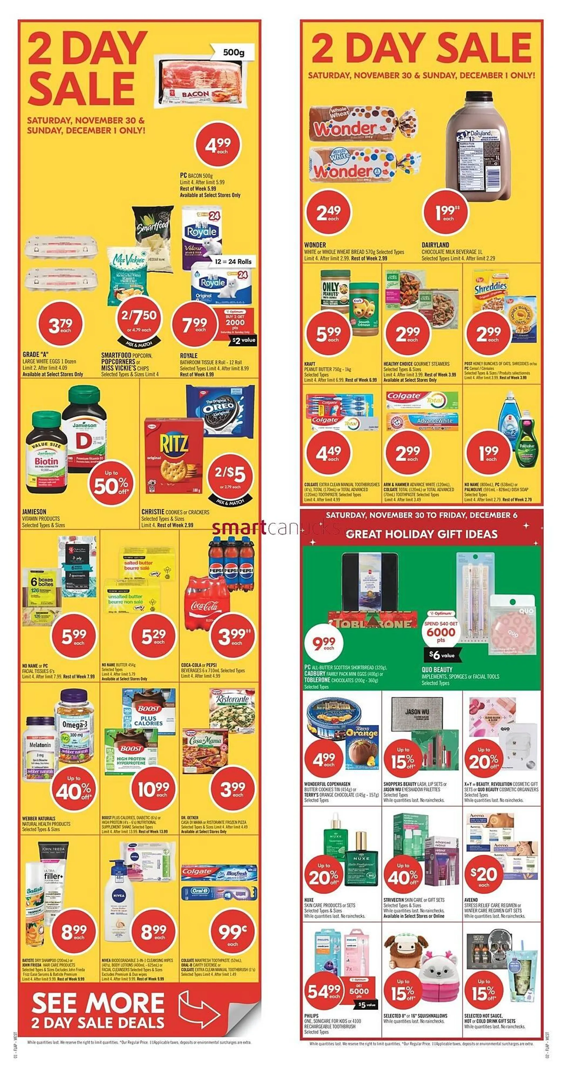 Shoppers Drug Mart flyer from November 28 to December 2 2024 - flyer page 2