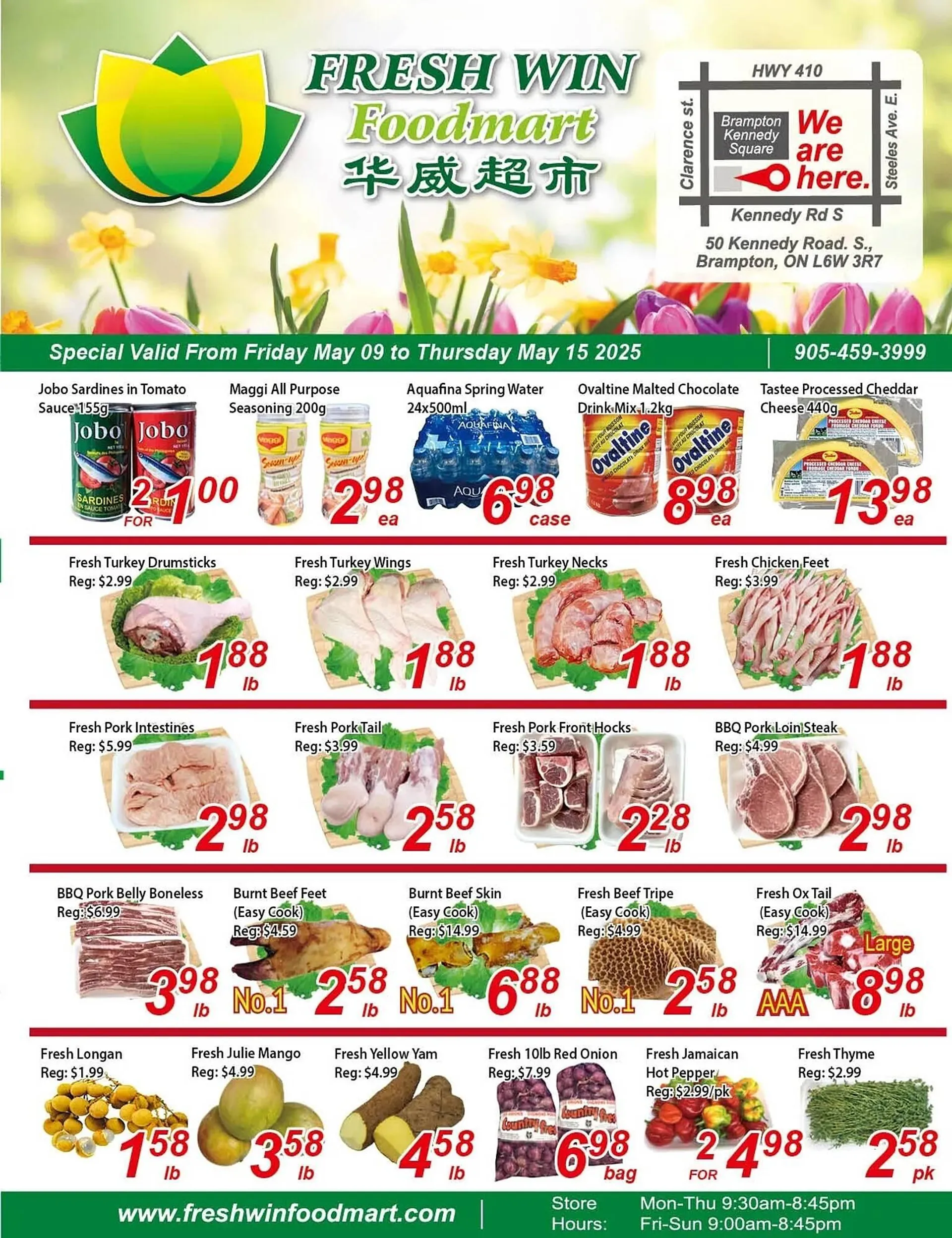 Fresh Win Foodmart flyer - 1
