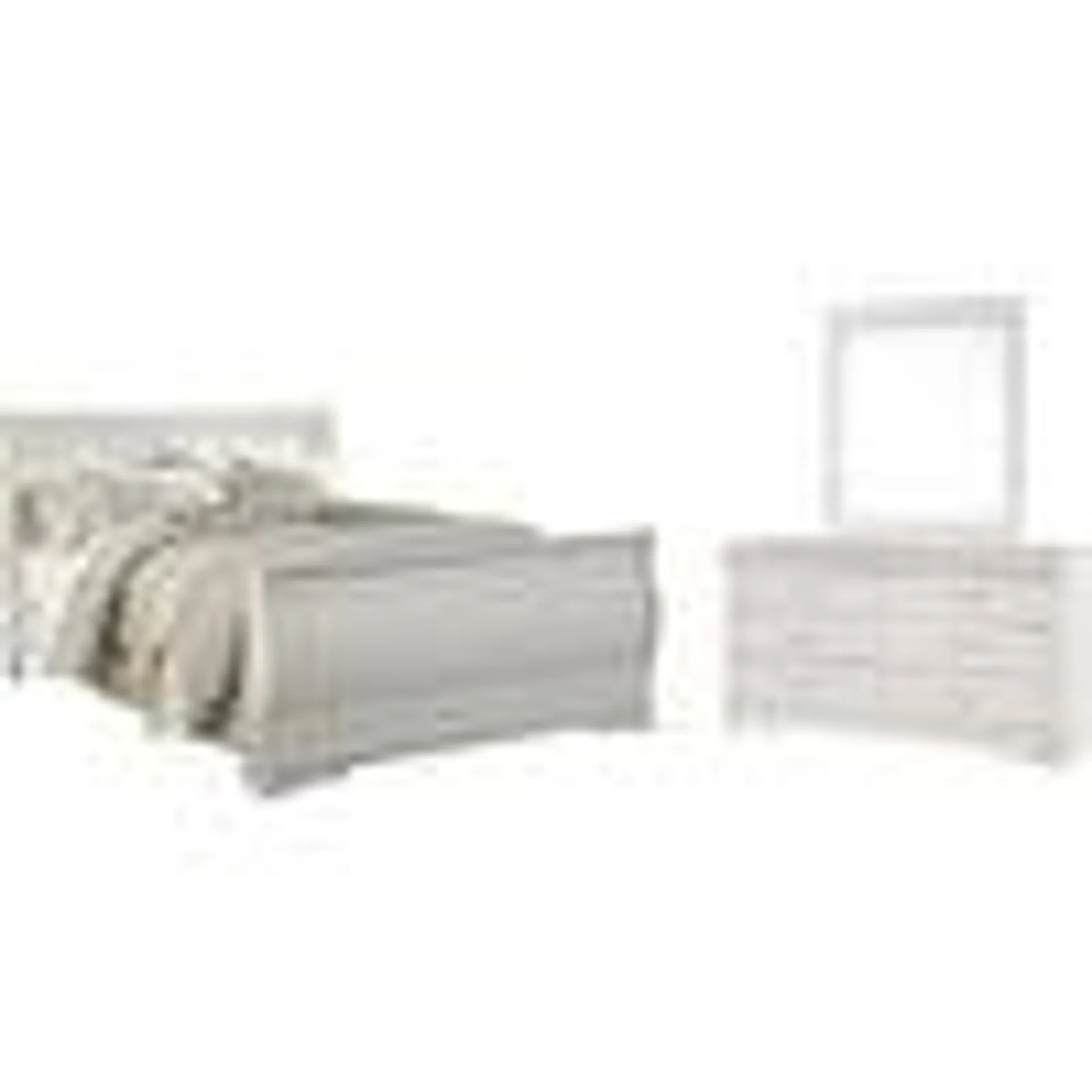 Anarasia 5 Piece Bedroom Package - White