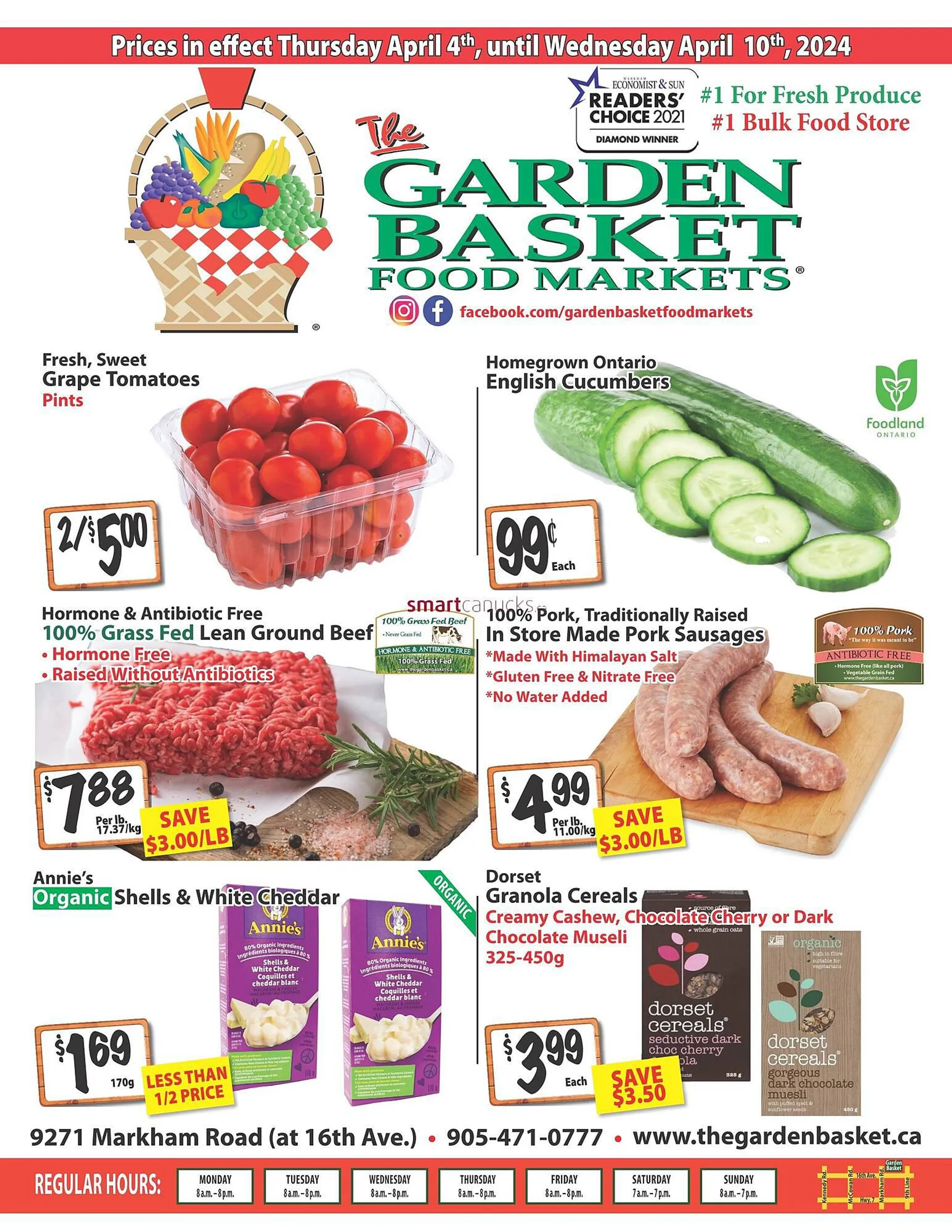 The Garden Basket flyer from April 4 to April 10 2024 - flyer page 1