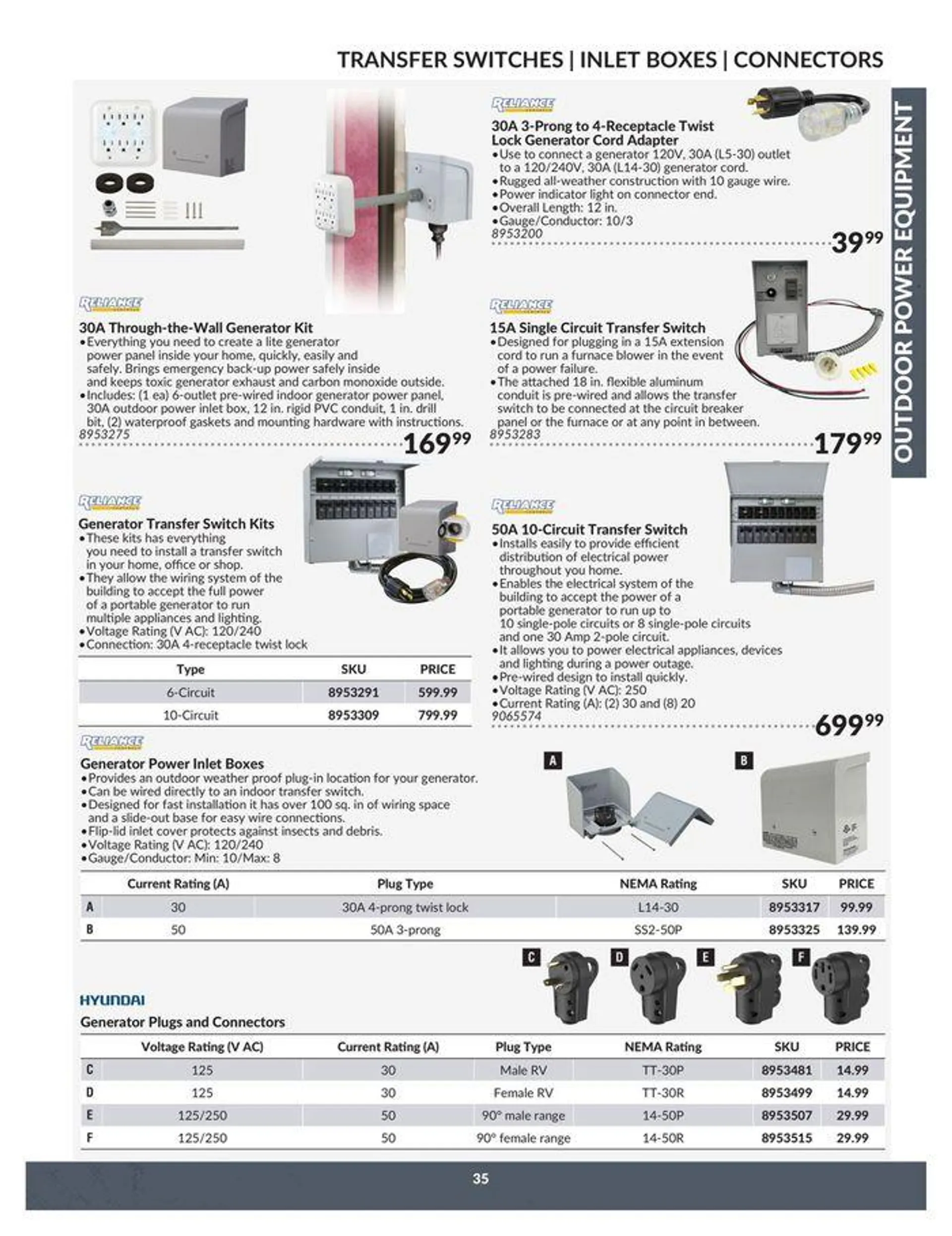 OUTDOOR POWER EQUIPMENT from April 23 to April 22 2025 - flyer page 35