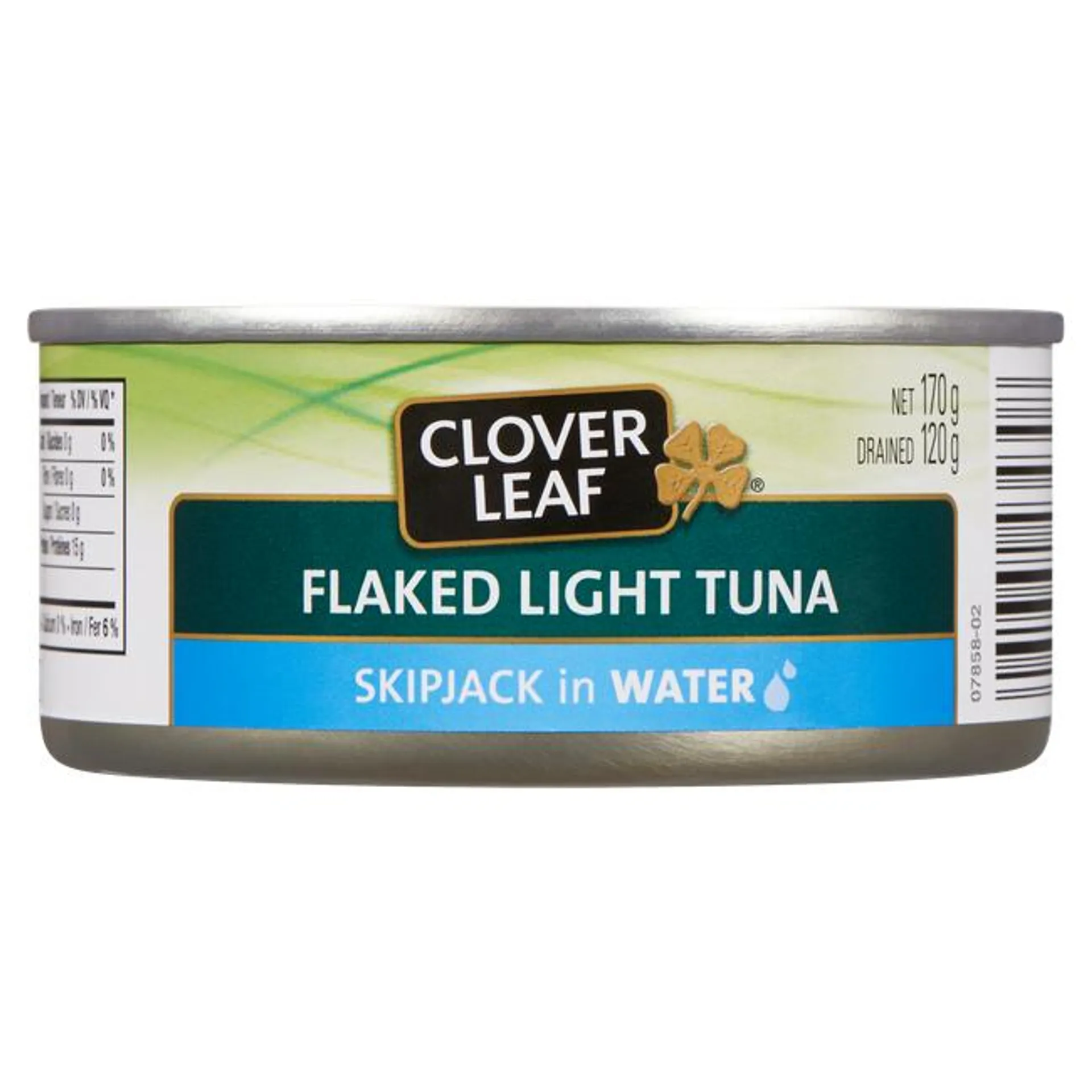 Clover Leaf Flaked Light Tuna Skipjack in Water 170 g