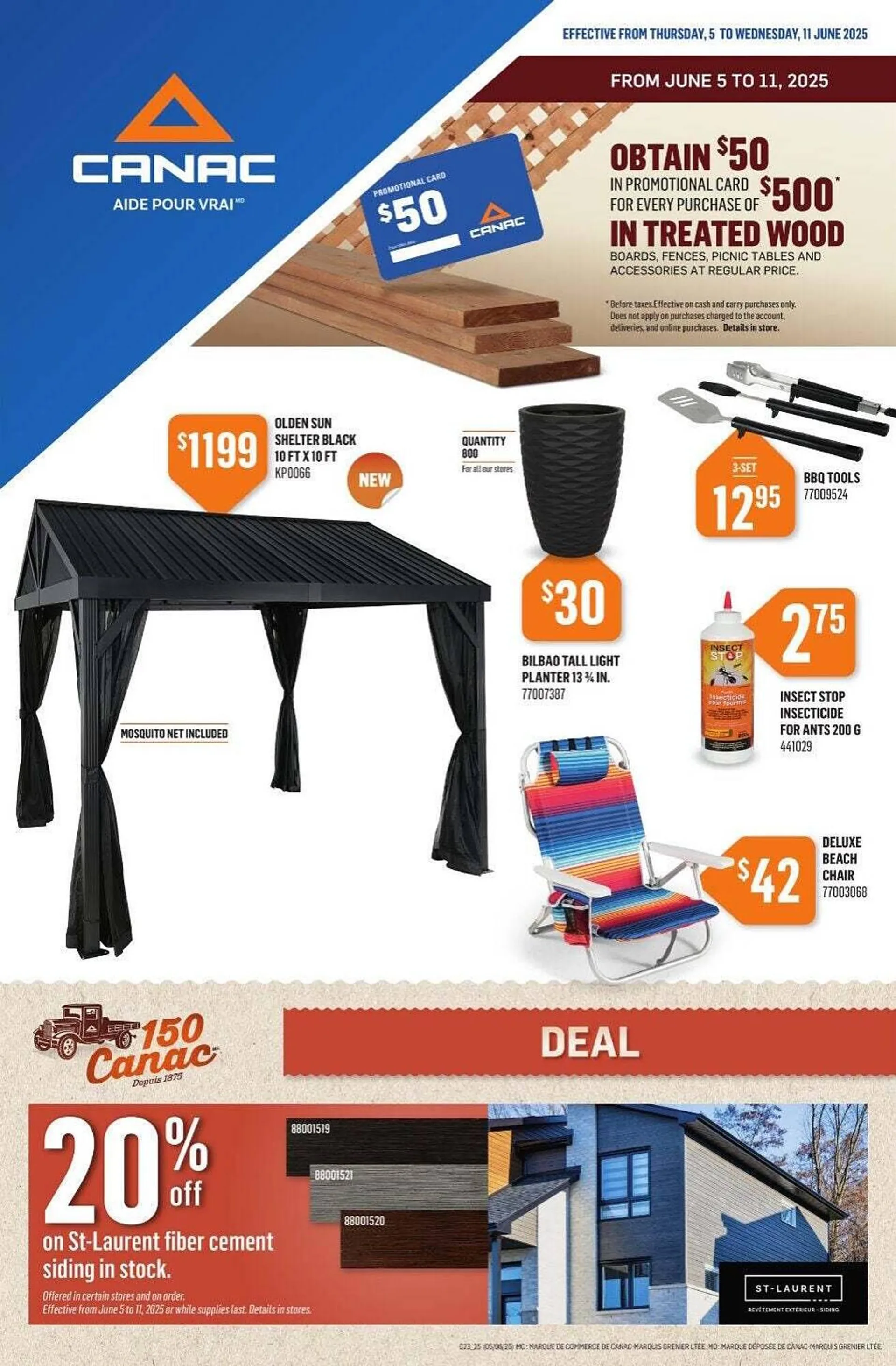 Canac flyer from June 5 to June 12 2025 - flyer page 1