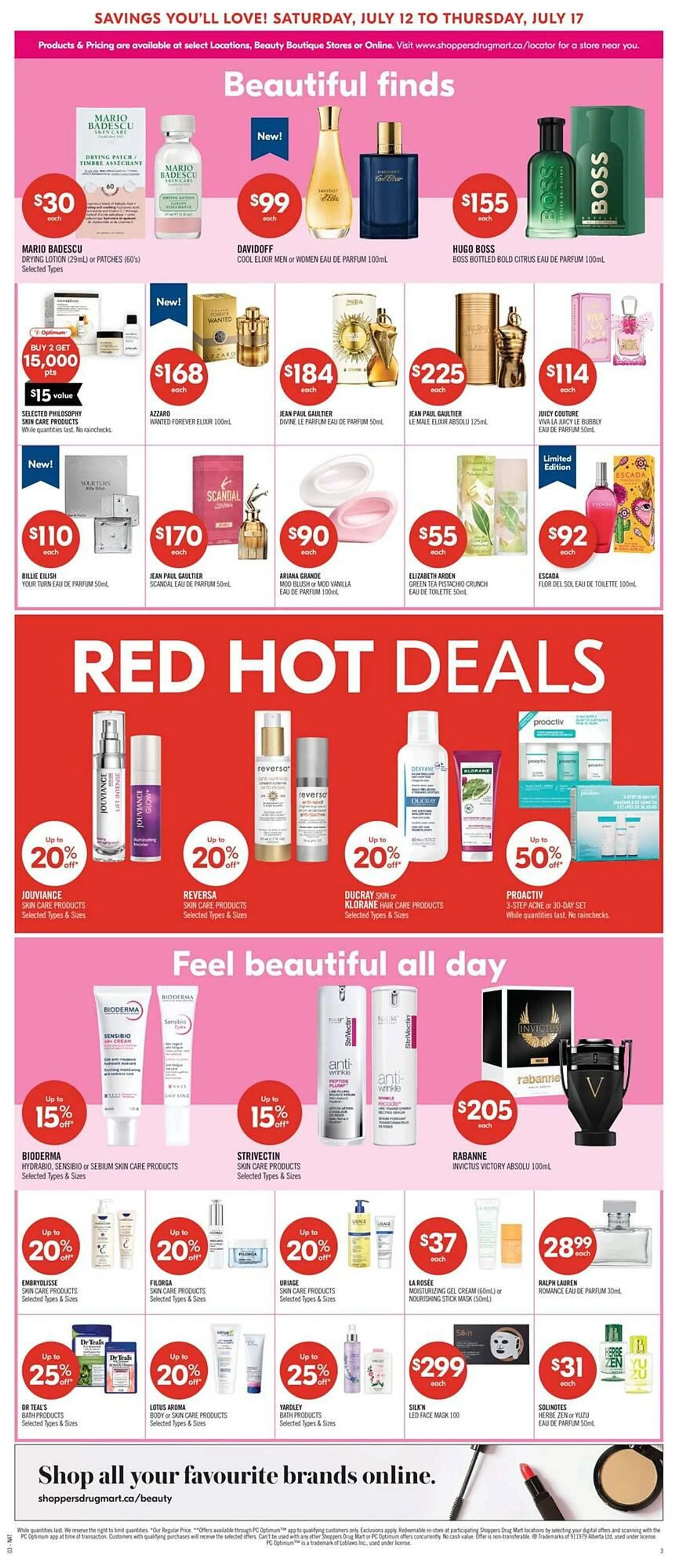 Shoppers Drug Mart flyer from July 10 to July 17 2025 - flyer page 12
